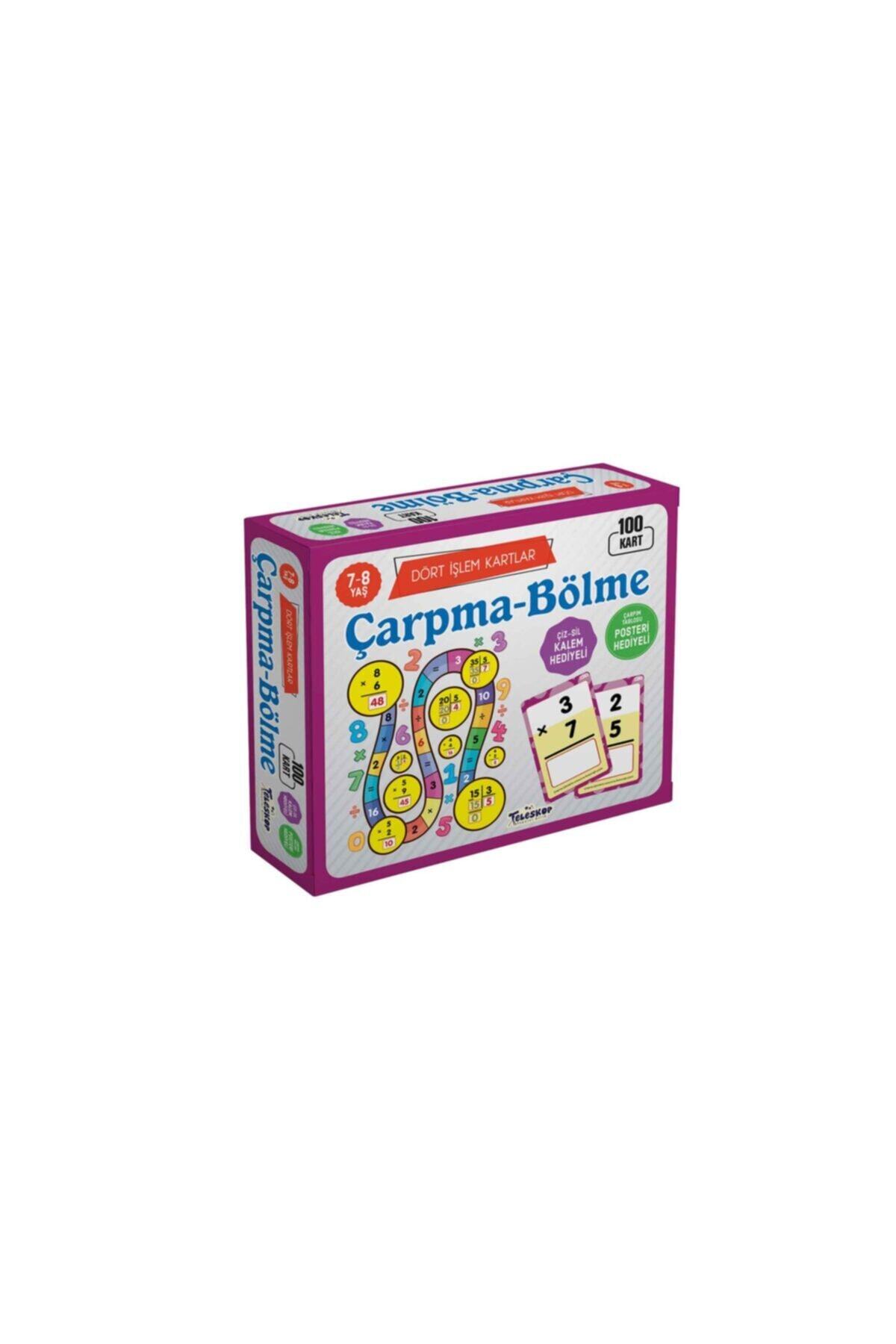 Teleskop Popüler Bilim Çarpma-bölme / Dört Işlem Kartlar 7-8 Yaş