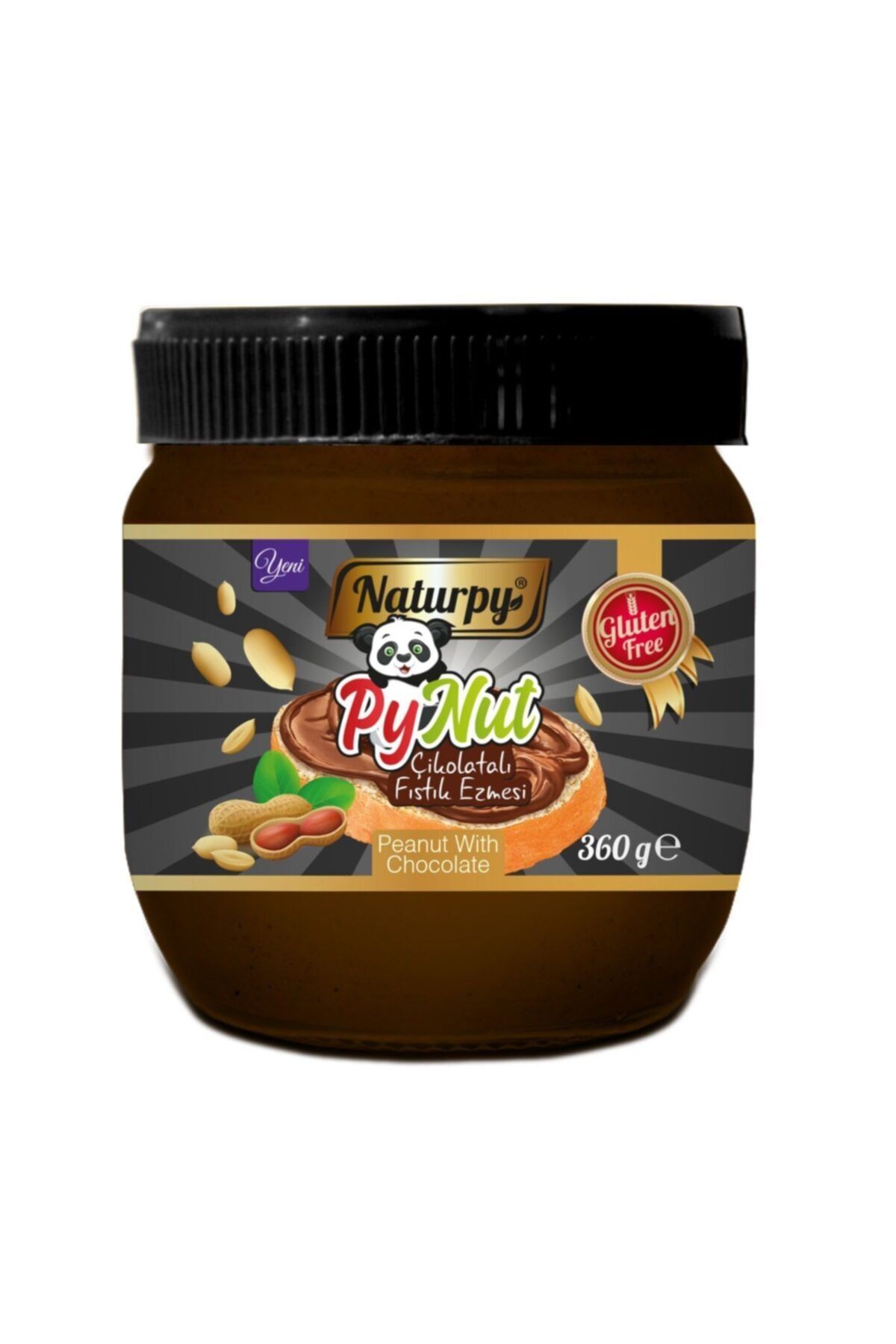 Naturpy Pynut Çikolatalı Fıstık Ezmesi 360 G (glutensiz)