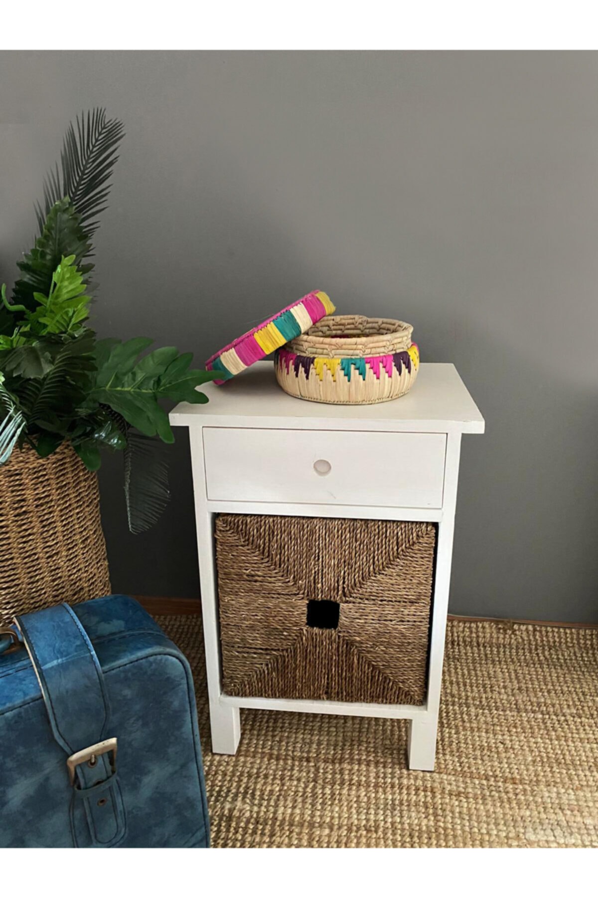 MELYN Hasır Dekoratif Kutu