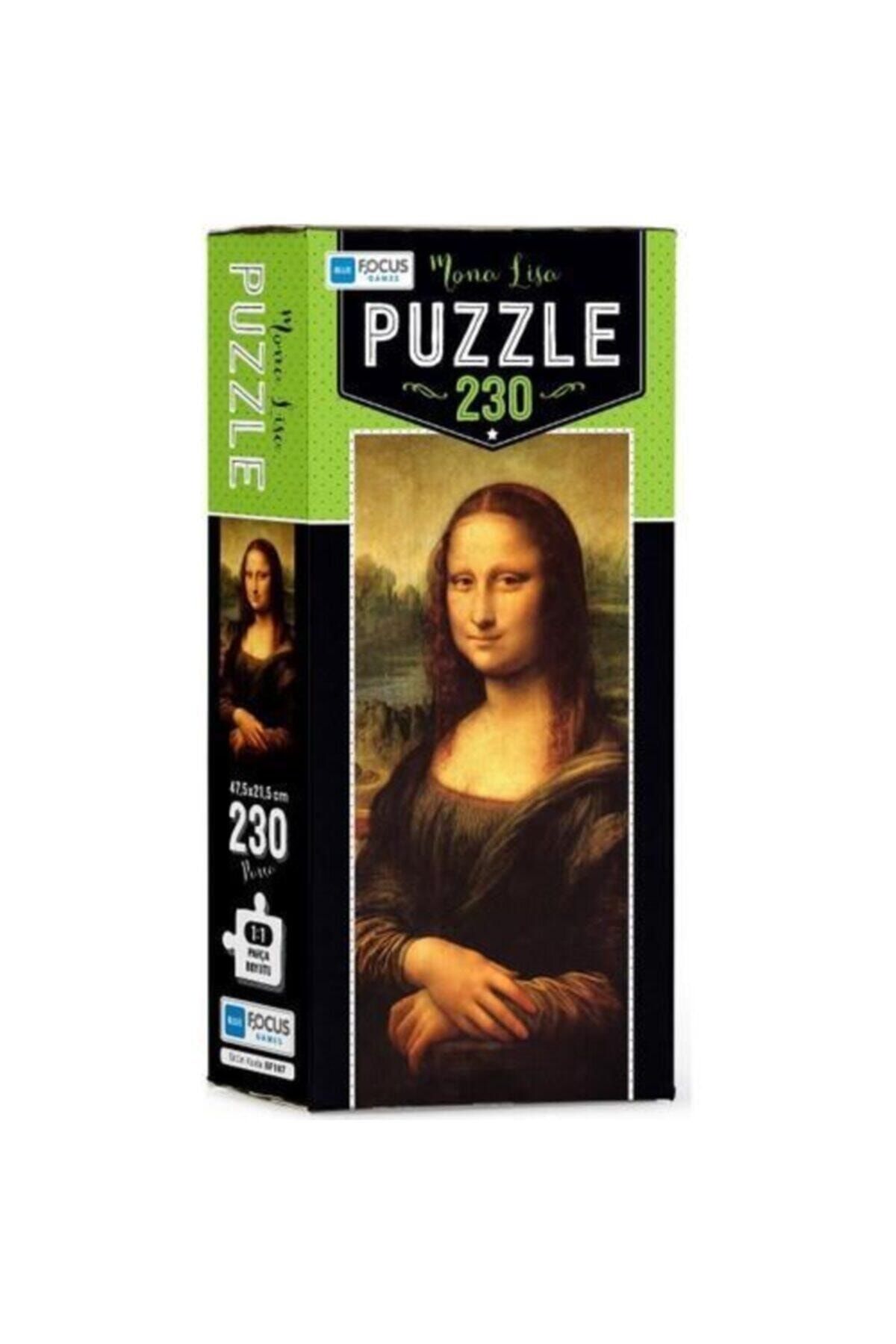 Blue Focus 230 Parça Puzzle - Mona Lisa