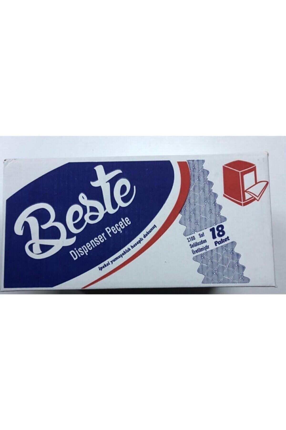 BURCU AMBALAJ Beste Kağıt Beste Dispenser Peçete 150x18 Paket