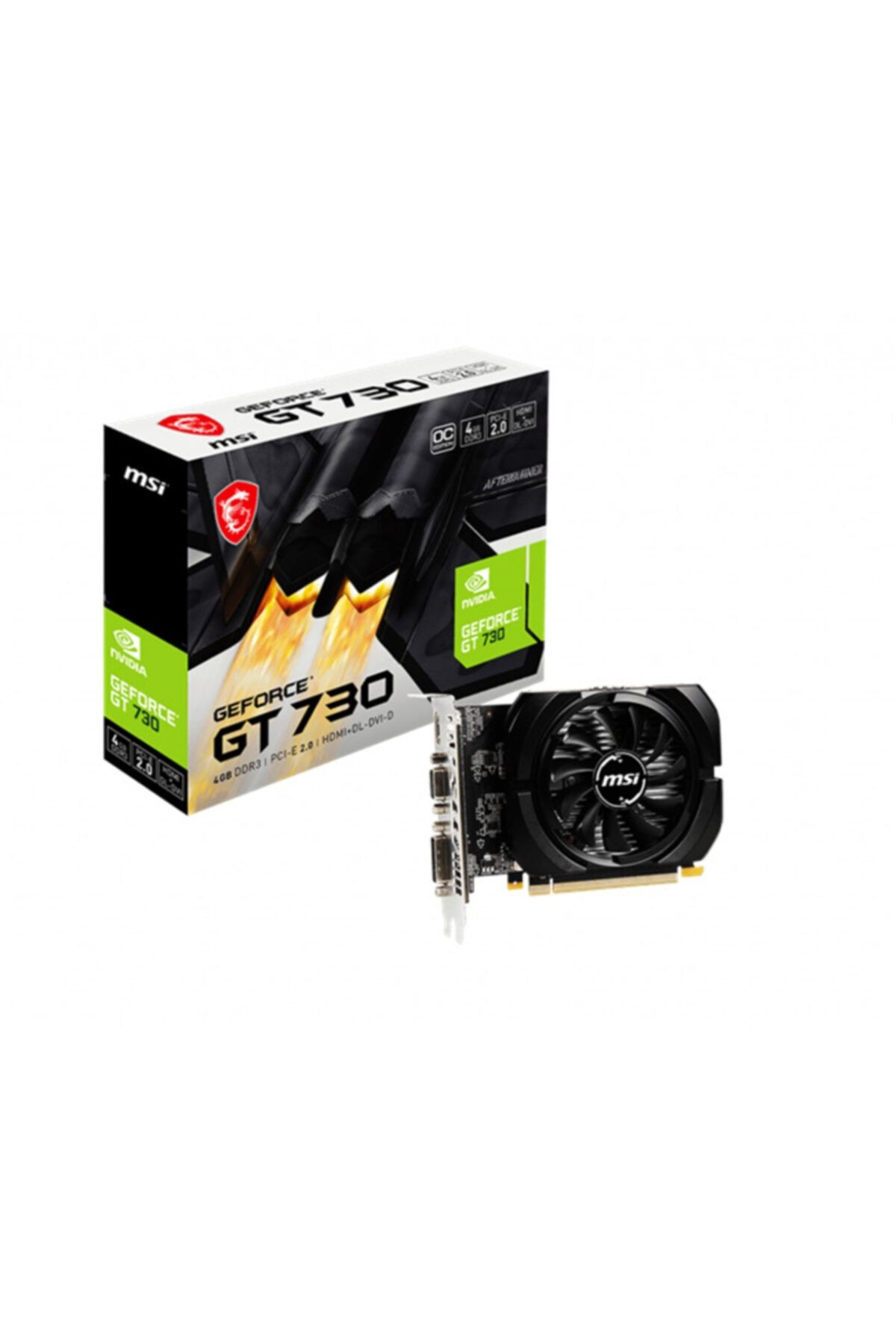 MSI N730k-4gd3/oc 4gb 64b Ddr3 Vga Dvı Hdmı