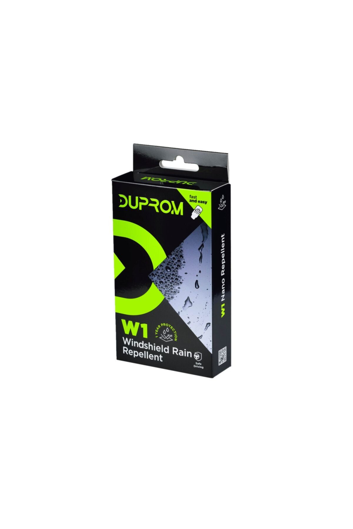 Duprom W1 Nano Yağmur Kaydırıcı Mendil | Su Itici | Hızlı Ve Kolay Uygulama | 1 Yıl Etkili