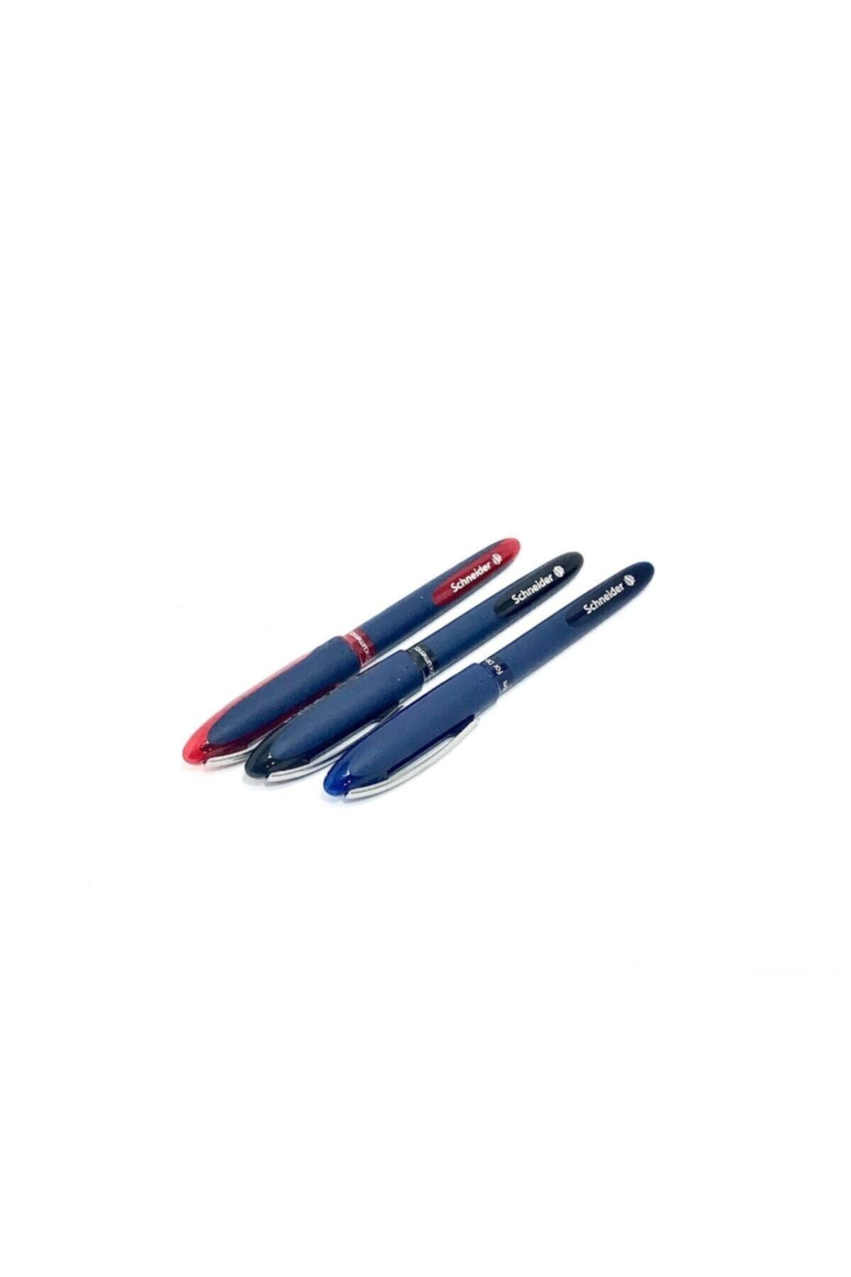 SCHNEIDER One Business 0.6mm 3'lü Set Kırmızı Mavi Siyah