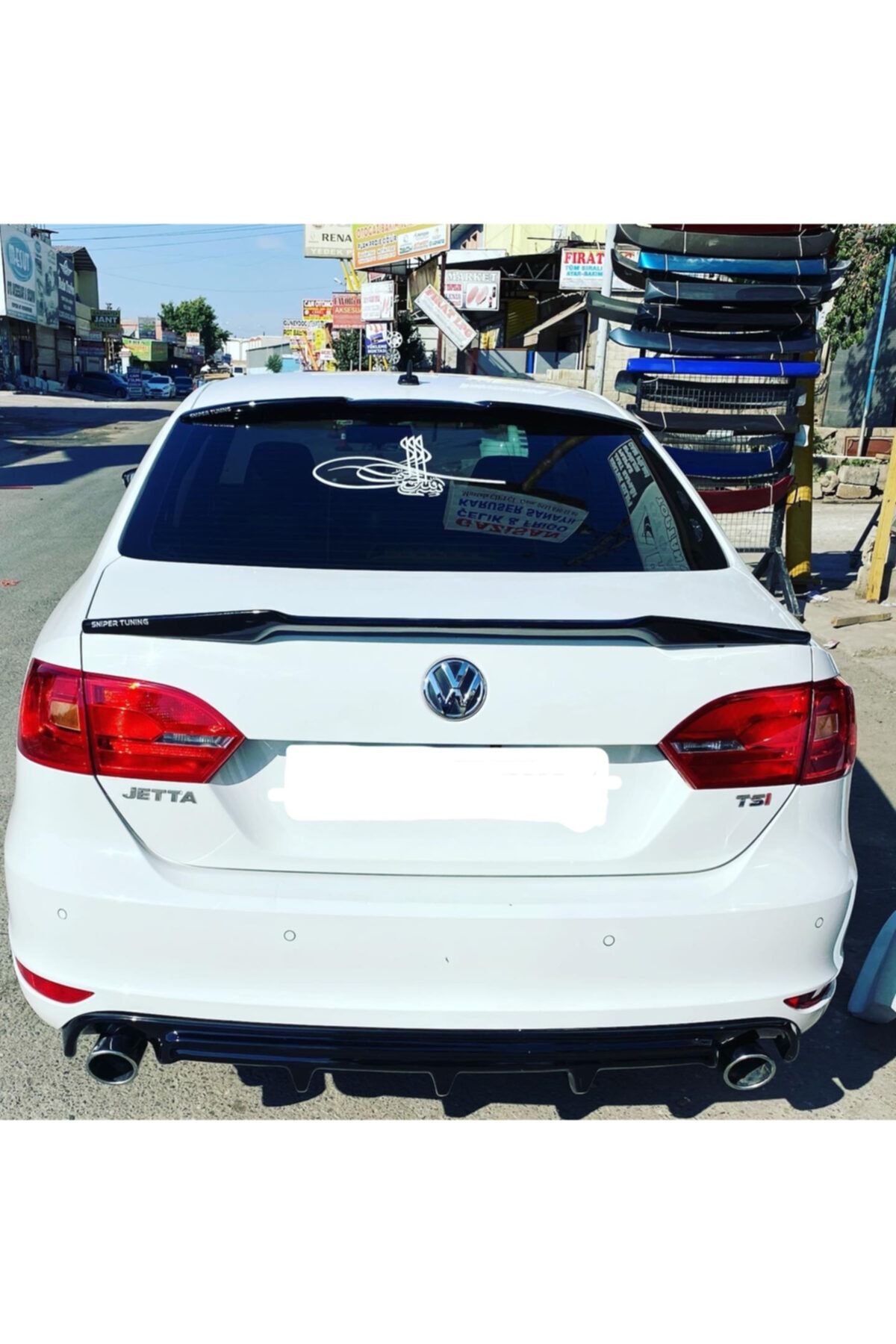Volkswagen Jetta 2011- Astarlı Yarasa Spoyler (sry)