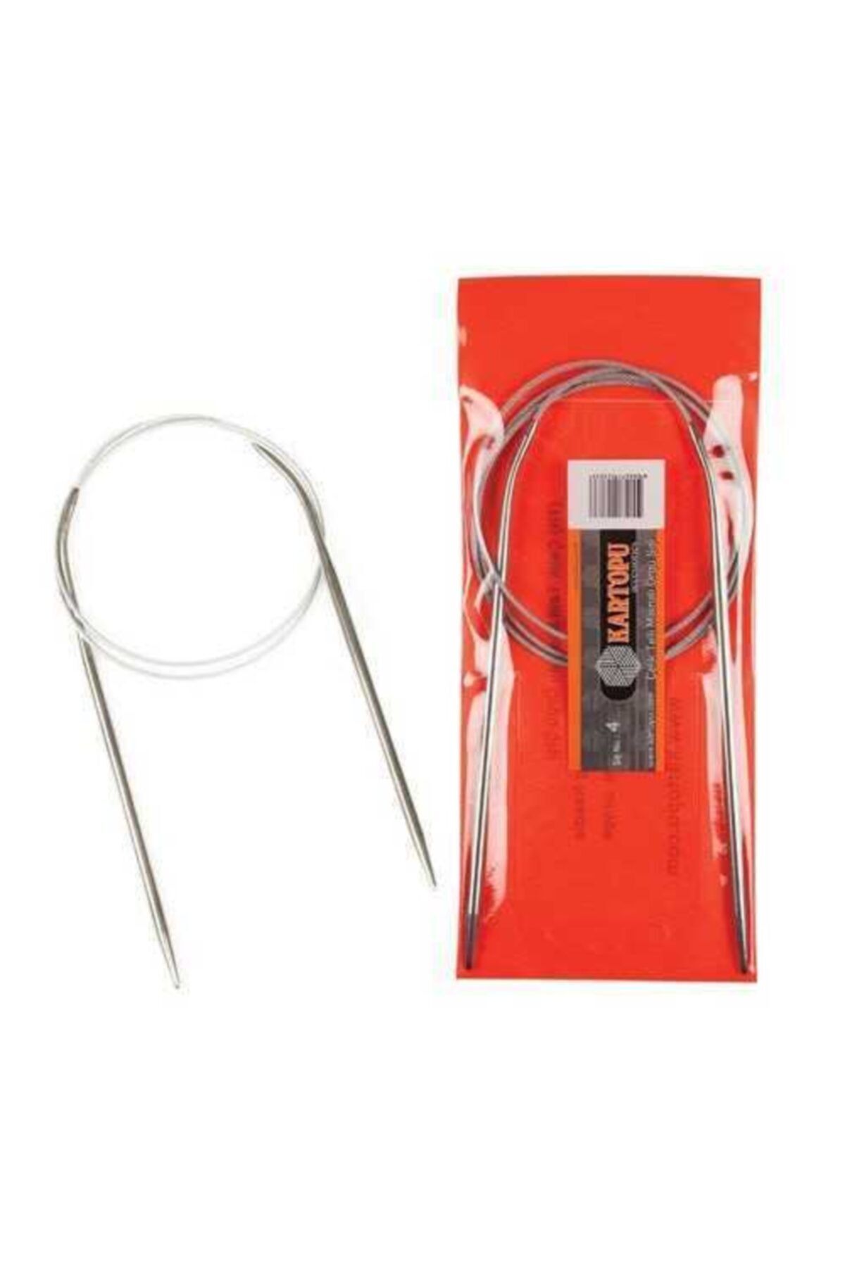 Kartopu Çelik Misinalı Şiş 100 Cm. Standart 5.00 Mm.