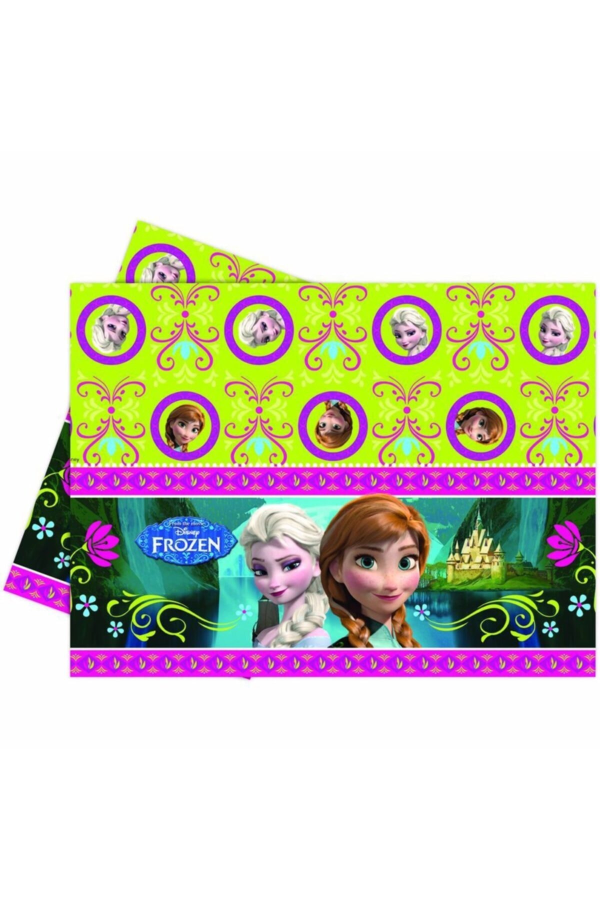 Decorata Party Frozen Lisanslı Plastik Masa Örtüsü 120x180cm