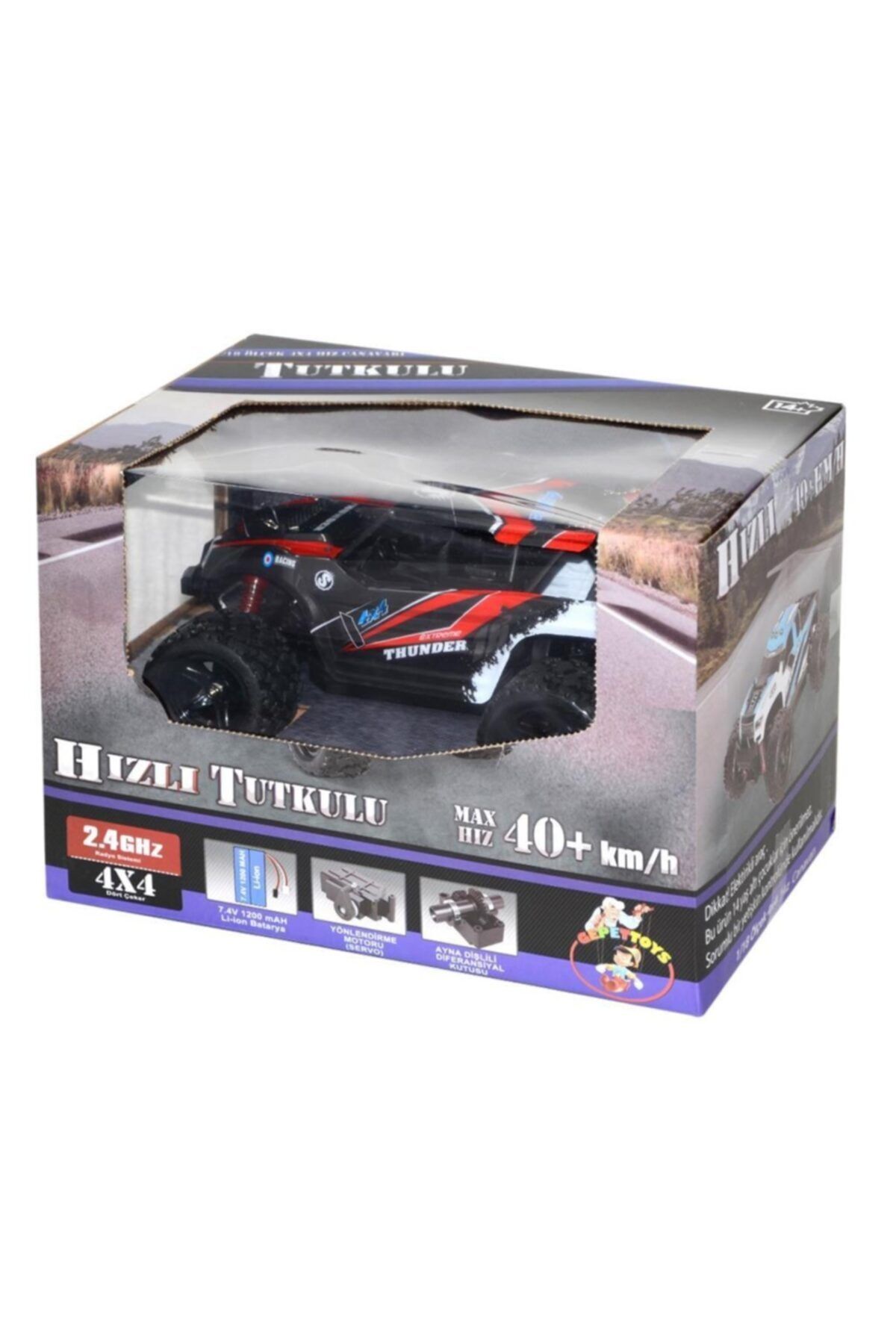 Gepetto Gpt-61 Elektrikli 40km Hız Yapan 4x