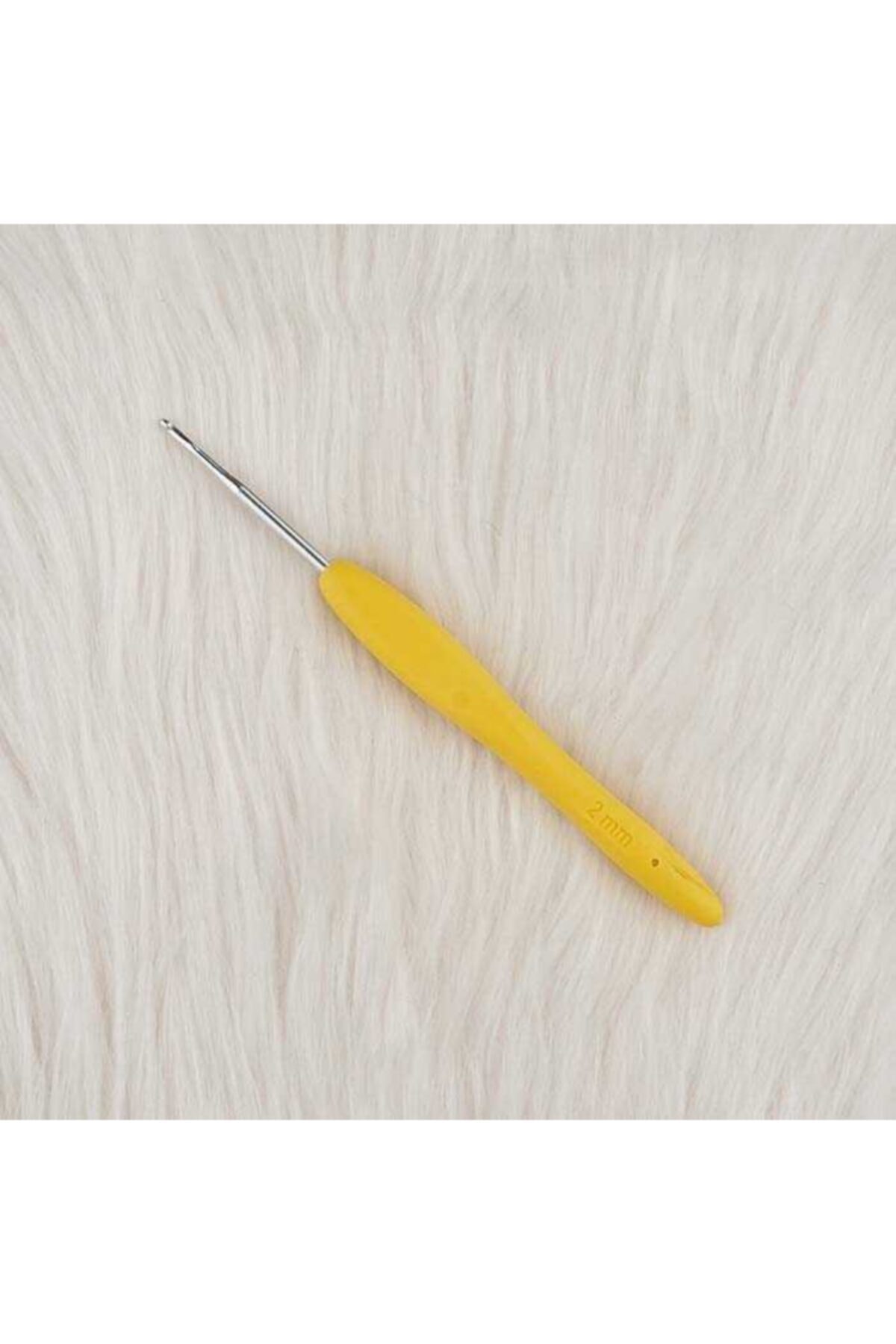 knitme Slikon Saplı Tığ 15 cm Standart 5.00 mm