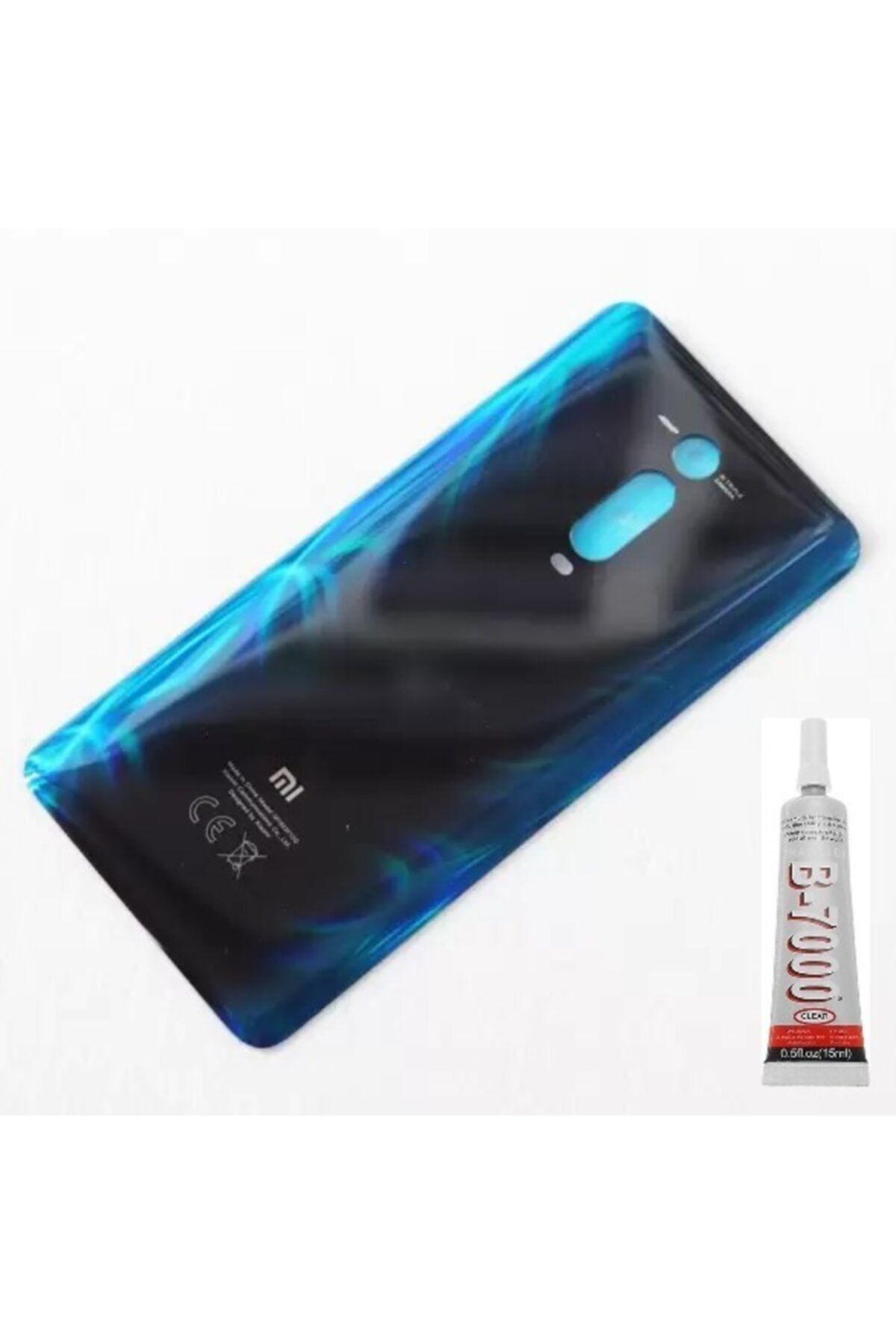 EDA TEKNİK Xiaomi Mi 9t Uyumlu Arka Pil Kapağı Mavi b7000 15ml