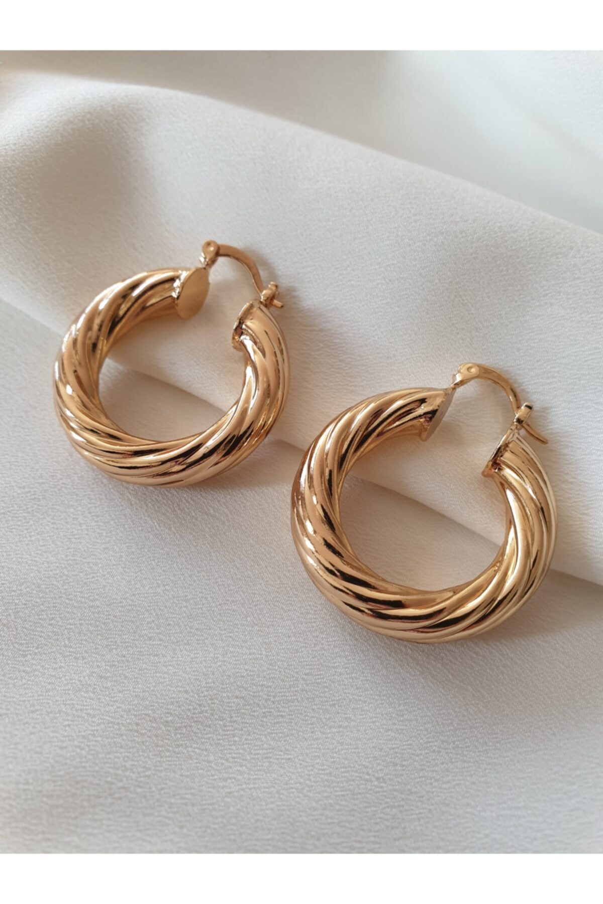 HERCY Vintage Orta Boy Halka Küpe