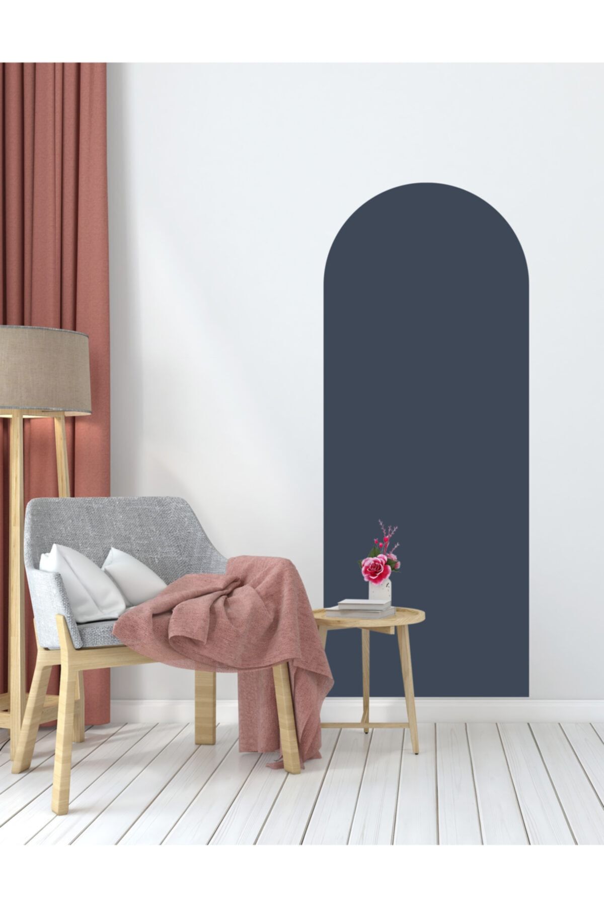 PASTEL BASIM Boho Kemer Duvar Stickerı - Kemer Duvar Stickerı - Şerit Duvar Stickerı - Dekoratif Duvar Stickerı