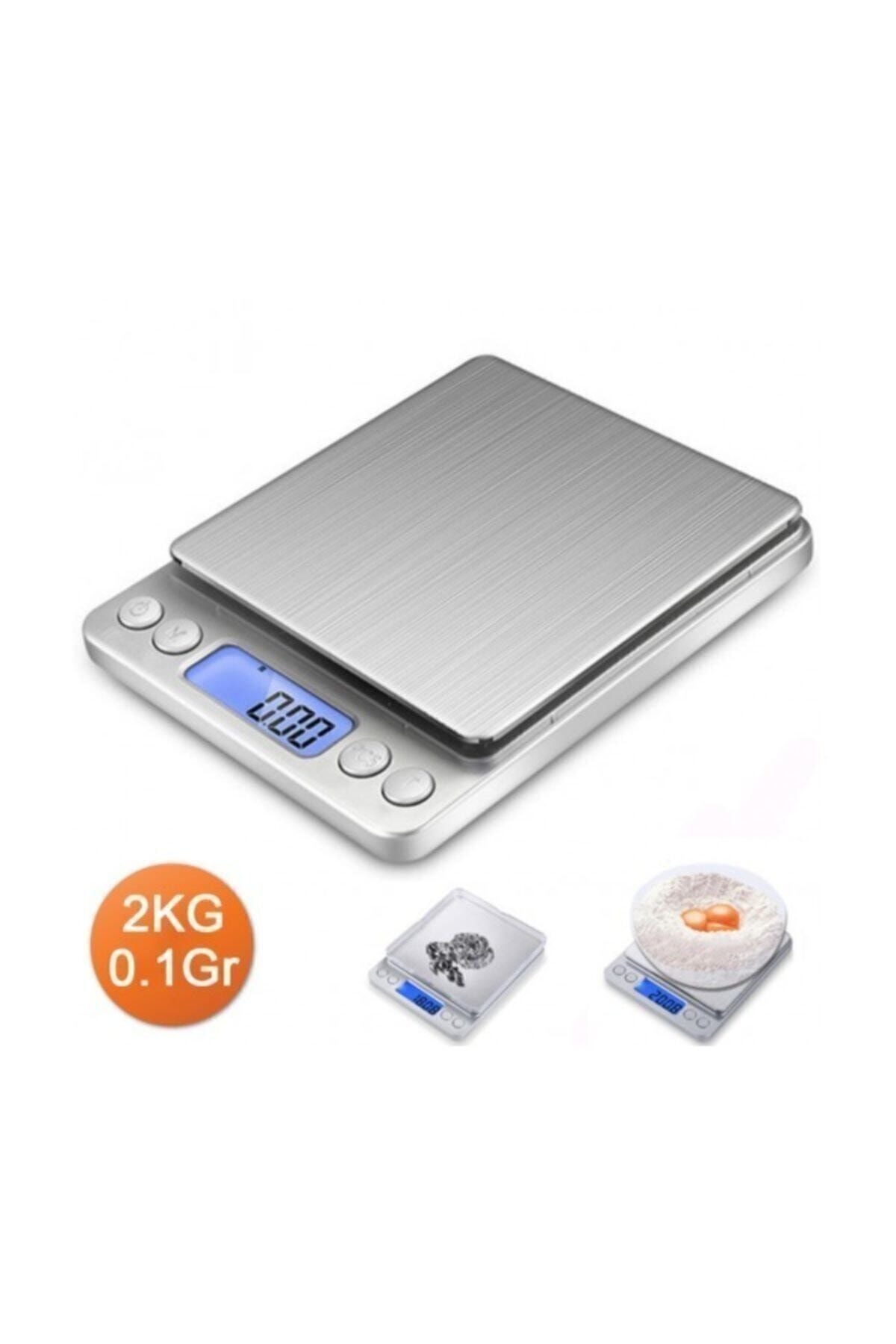 Gomax Dijital Hassas Tartı-mutfak Terazisi 2kg/0.1gr