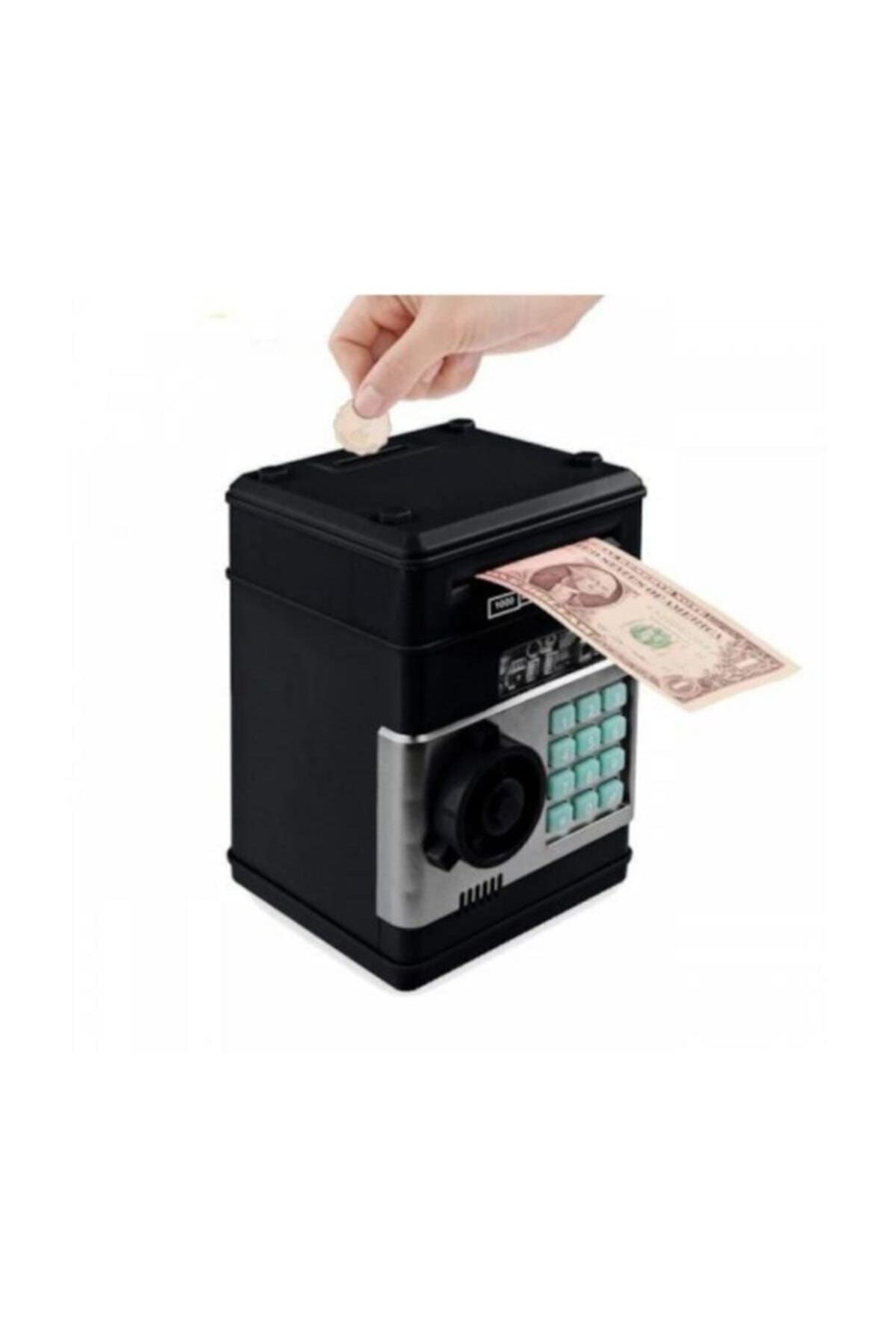 HediyeFilesi Şifreli Atm Kumbara Kasa - Siyah