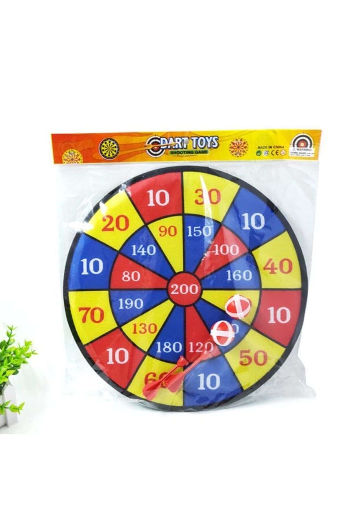 İskilip oymacılık Çocuklar Dart Tahtası Kumaş Güvenlik Yapışkan Toplar Dart Fırlatma Oyuncak 20/28/36cm 2 Adet