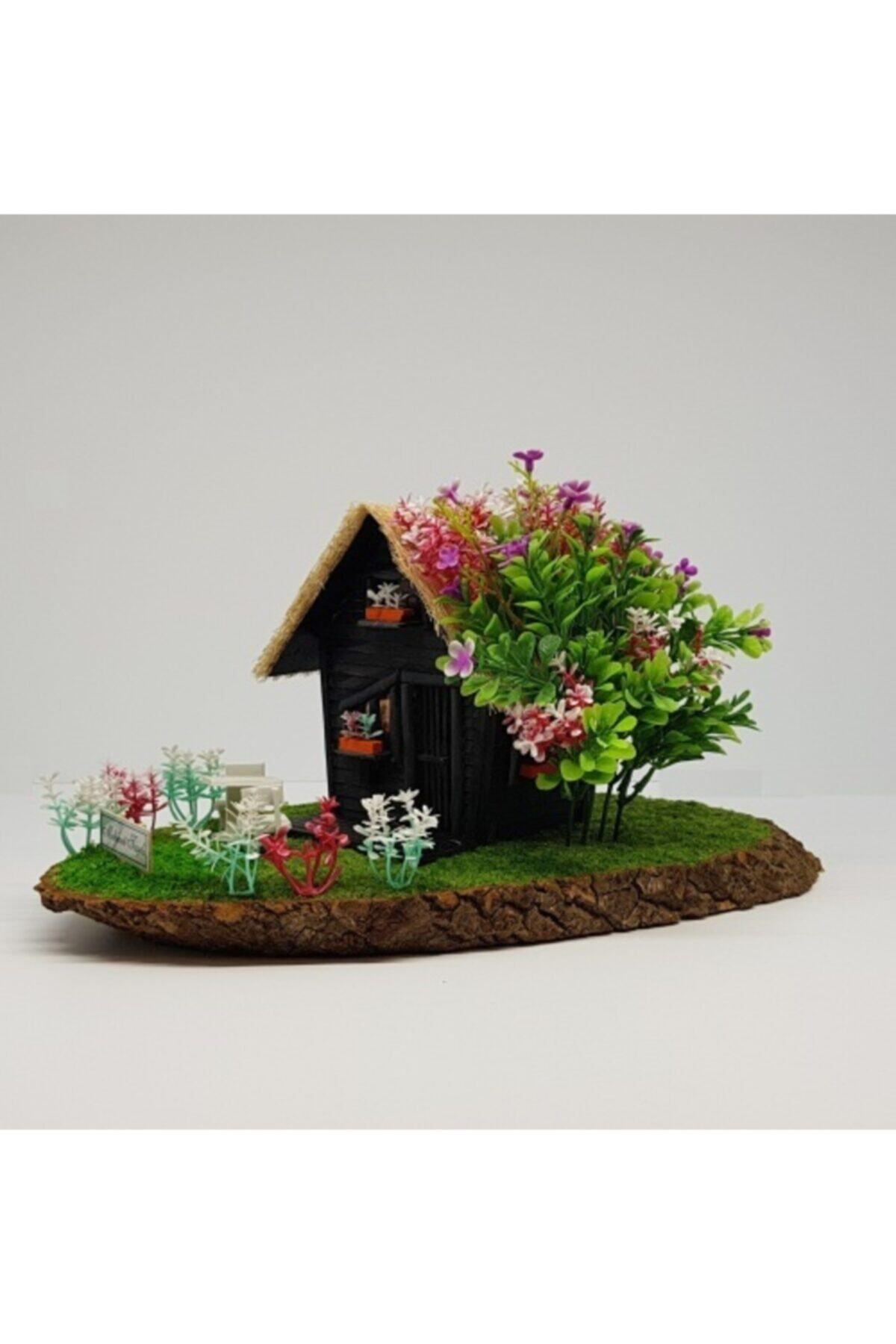 TONSTYLE Çiçekli Ağaç Ev