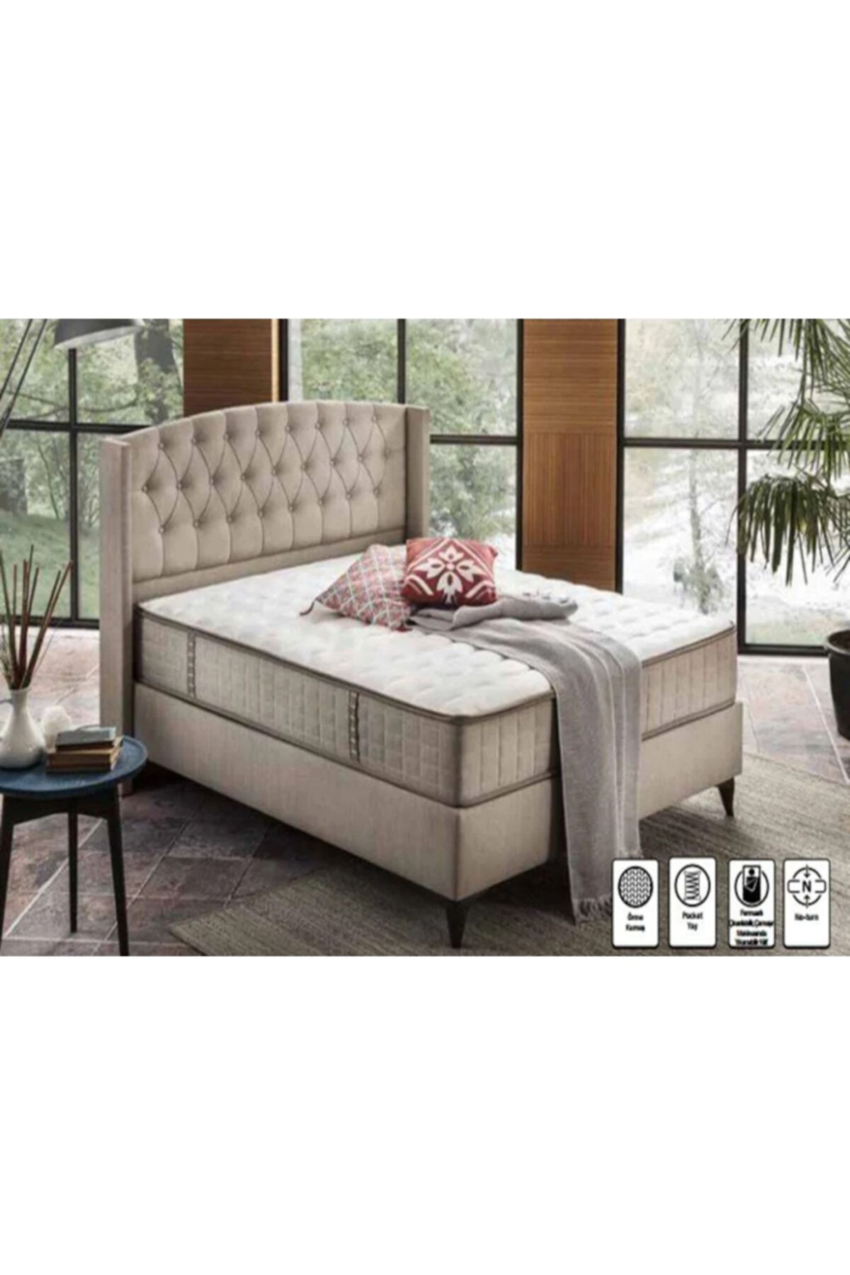 yatas selena lucas pedli 90x190 pocket yayli yatak fiyati yorumlari trendyol