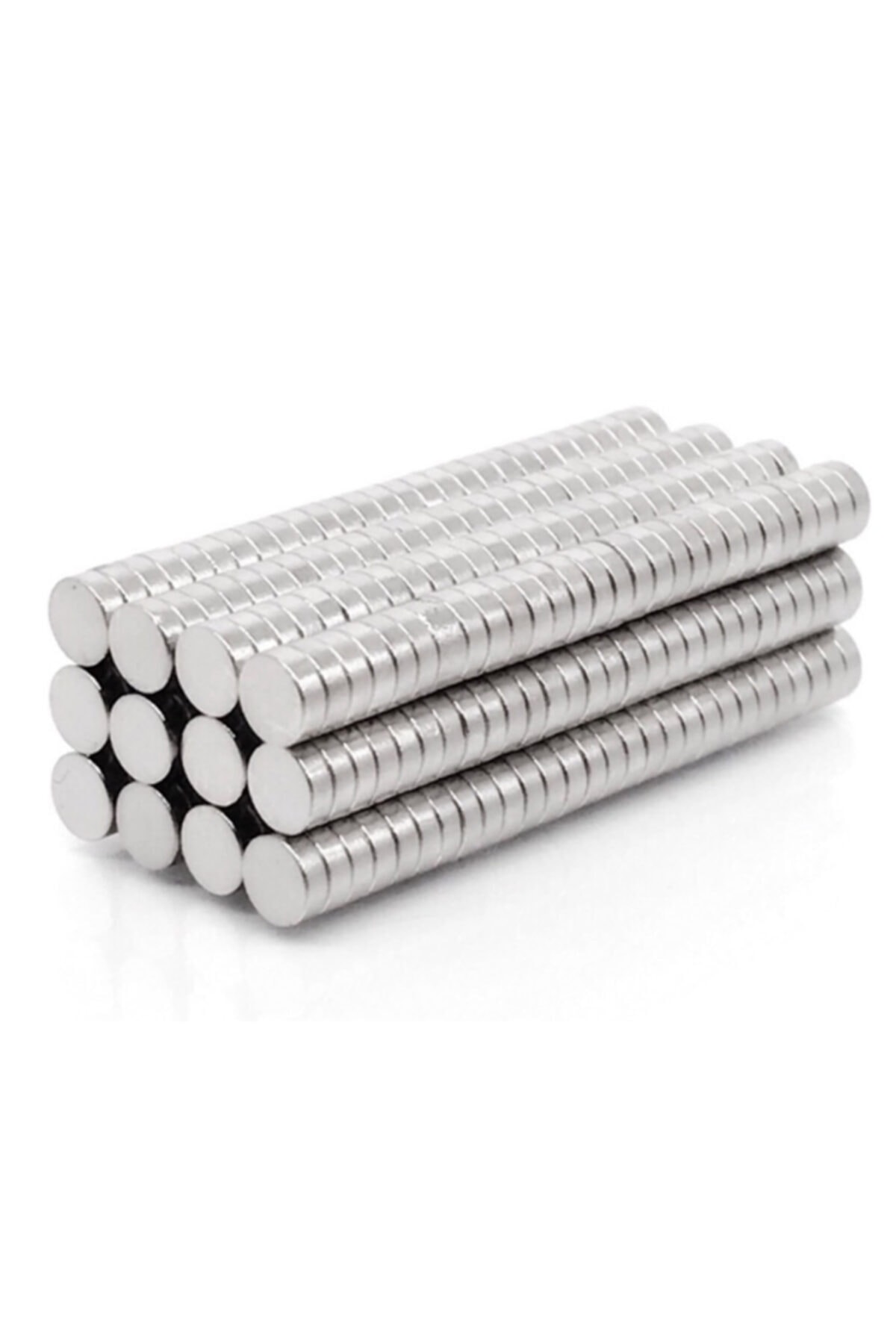 Mıknatıs Market 150 Adet 4x1,5 mm Yuvarlak Güçlü Neodyum Mıknatıs