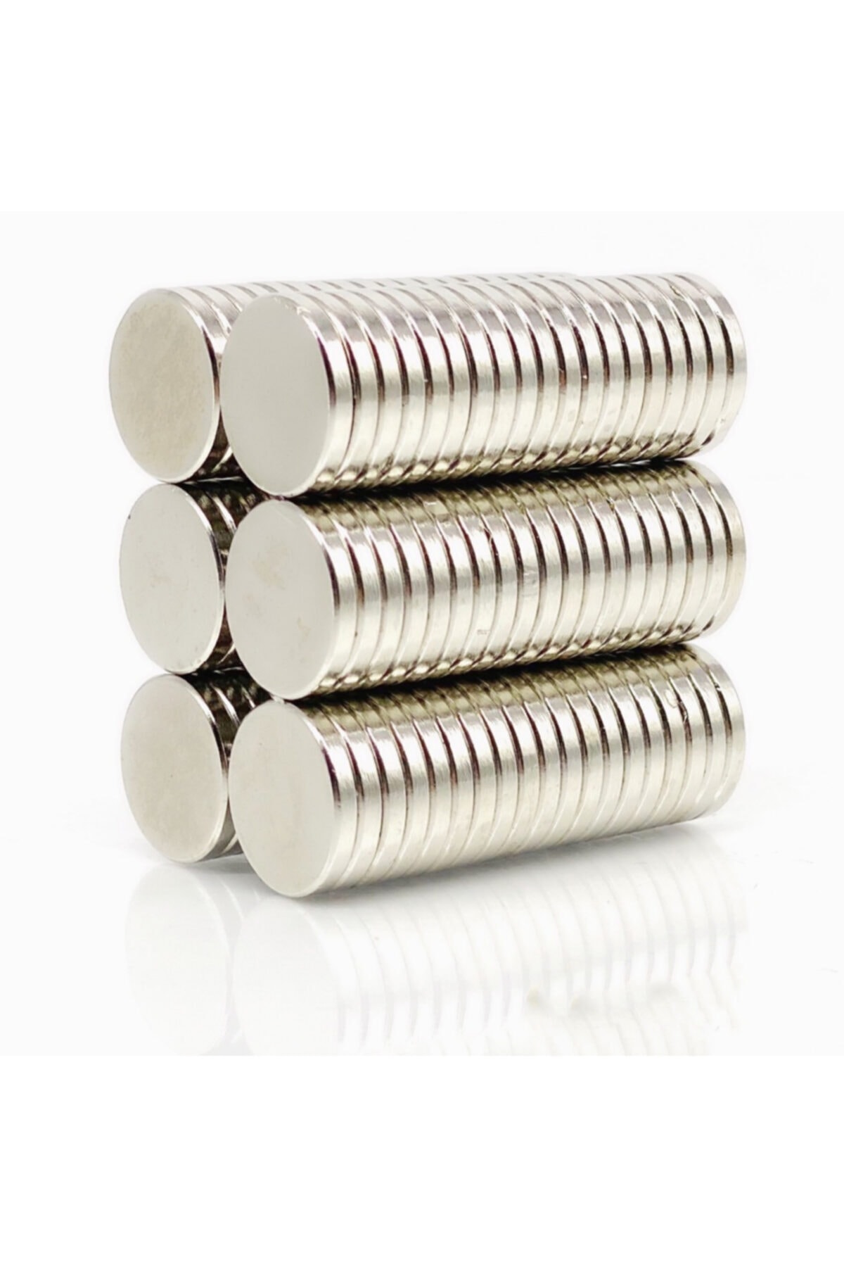 Mıknatıs Market 15 Adet 20x3 mm Yuvarlak Güçlü Neodyum Mıknatıs
