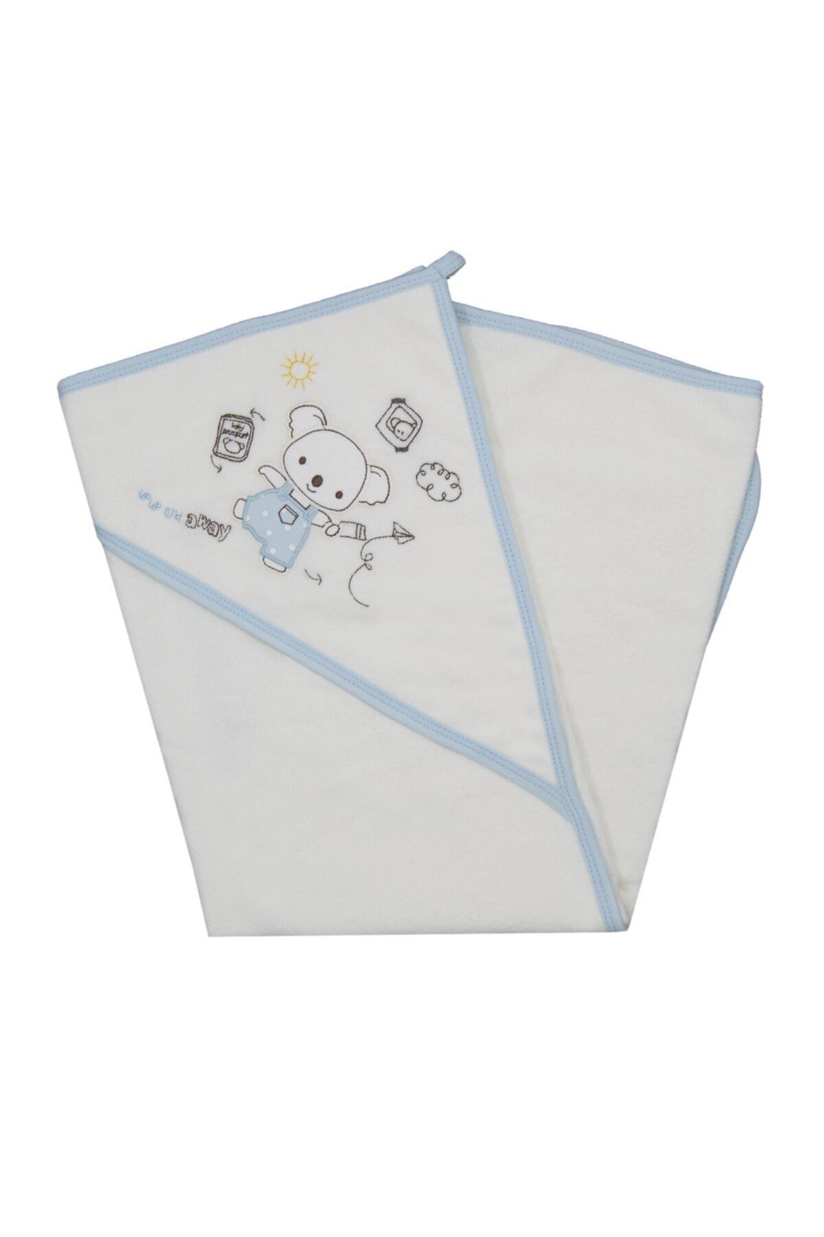 Sebi Bebe Koala Bebek Banyo Havlusu 80x85 Cm 8504