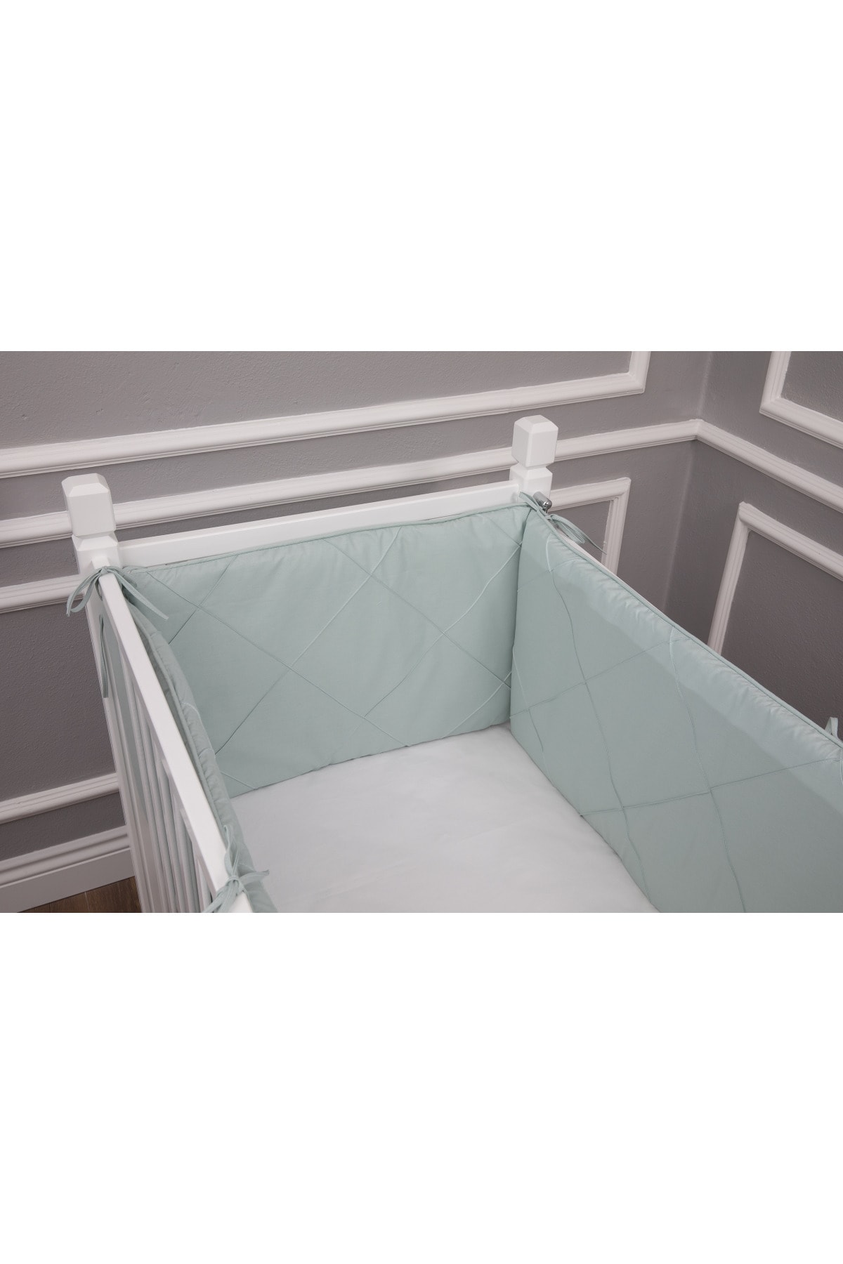 MAYA BABY YeşilKlasik Yan Koruma Seti 4 Parça