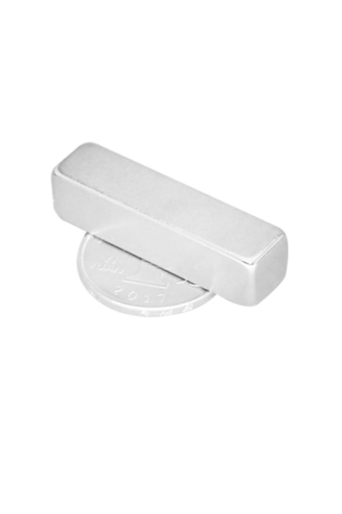 Mıknatıs Market Dikdörtgen Neodyum Mıknatıs Boy 40mm En 10mm Kalınlık 10mm