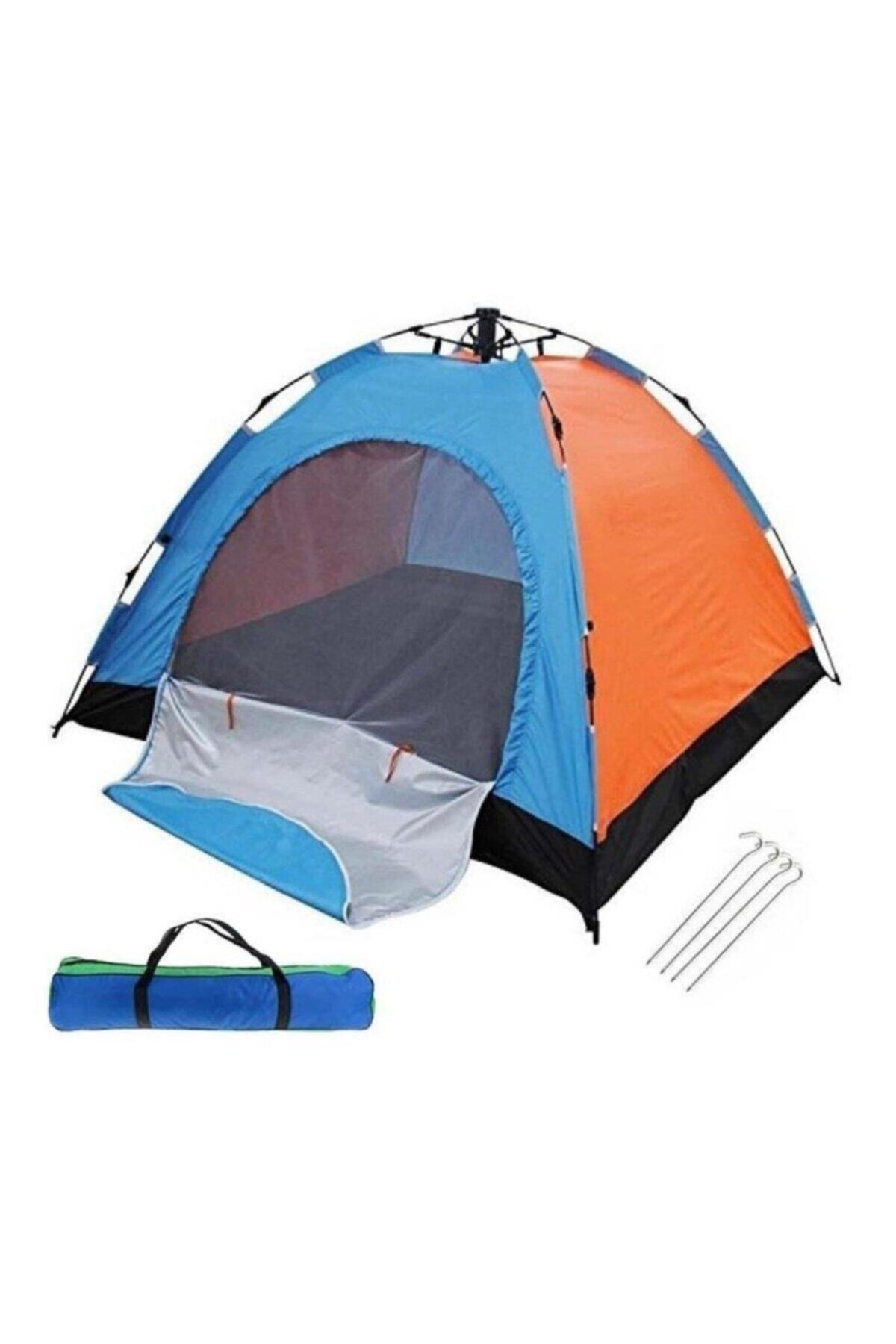 Yıldız Ticaret Otomatik Kurulumlu Kamp Çadırı 8 Kişilik 250x250 cm