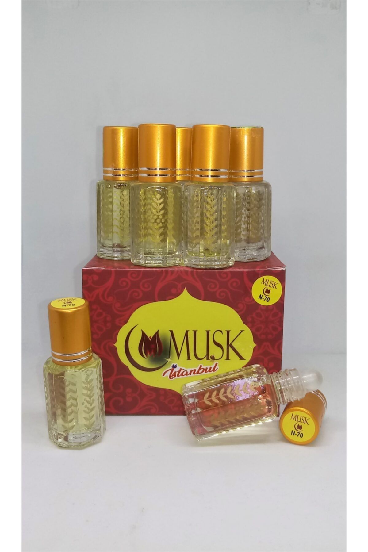 musk istanbul N-70 Esansı 10 Adet 6 gr