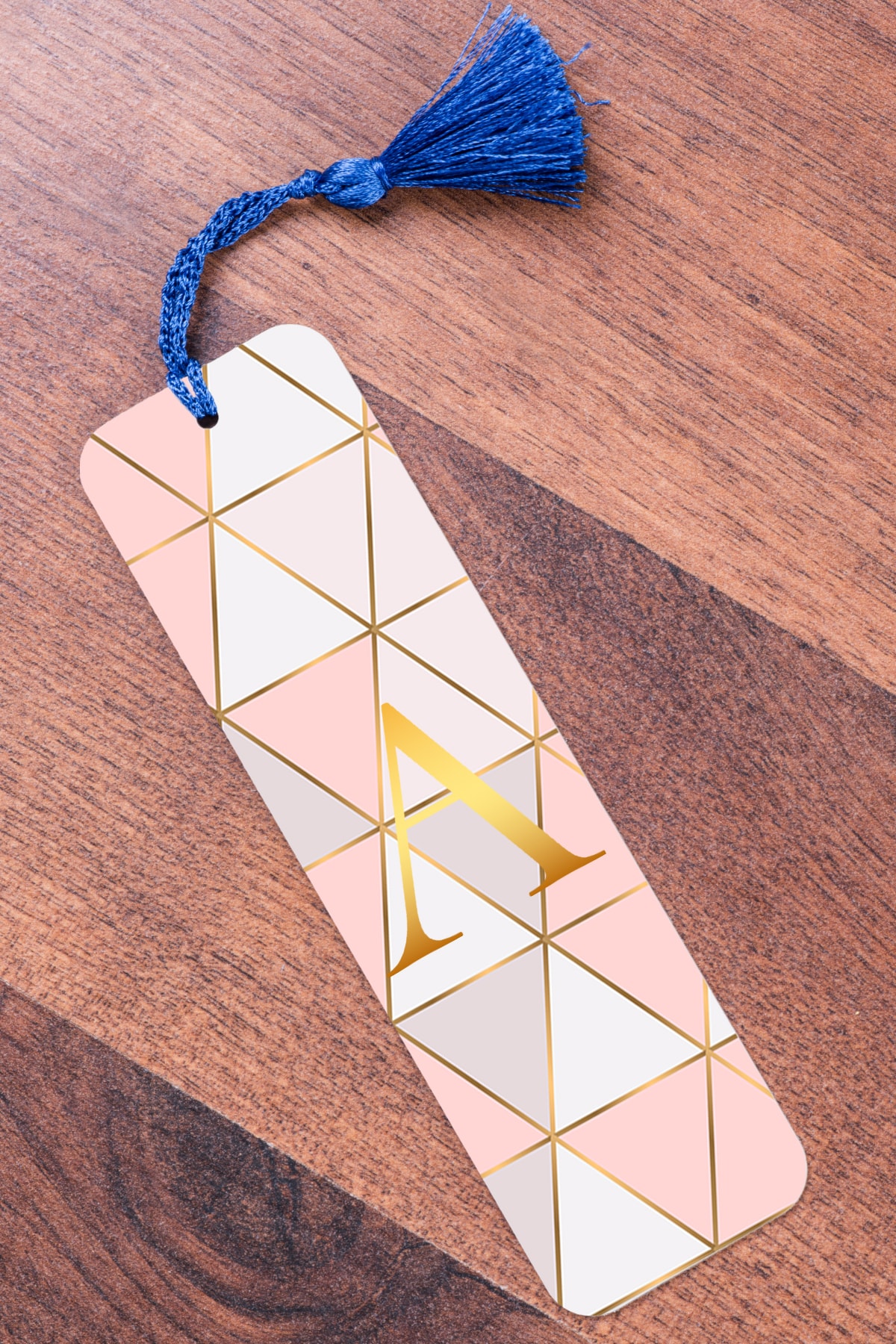 Procity A Harfi Baklava Desenli Metal Kitap Ayracı