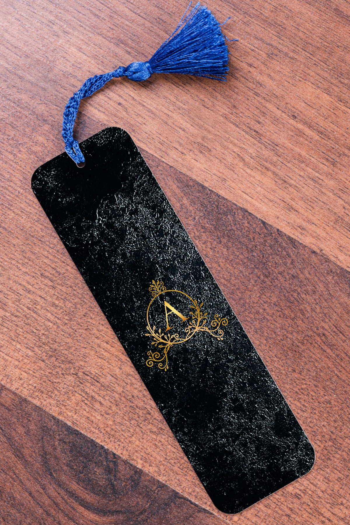 Procity A Harfi Altın Desenli Metal Kitap Ayracı