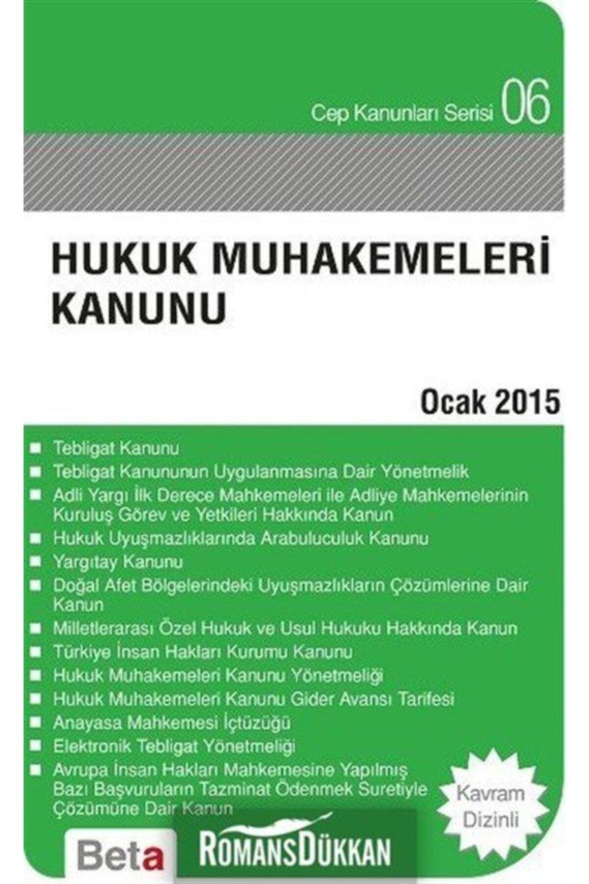 Beta Yayınları Hukuk Muhakemeleri Kanunu