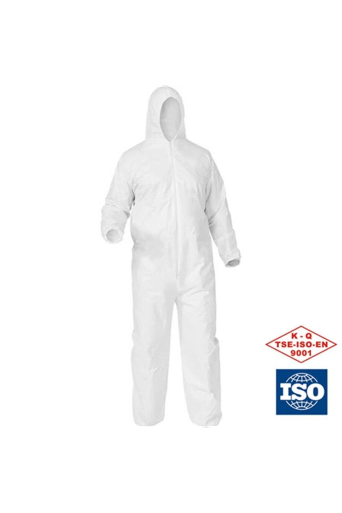 TarımGaraj Tek Kullanımlık Tela Tulum 40 Gr - Iso-ts En Belgeli Medium (m)-10 Adet