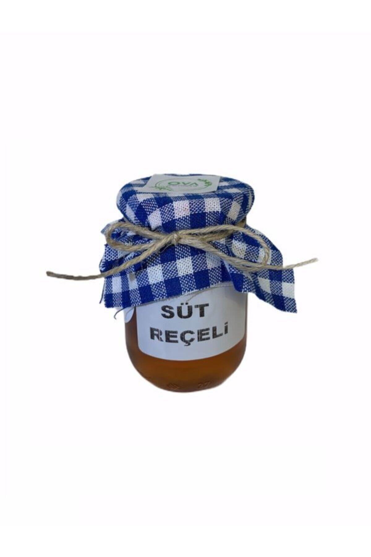 Ova Yerel Lezzetler %100 Ev Yapımı Süt Reçeli Net 200 Gr. - Ödemiş Yöresel Lezzet