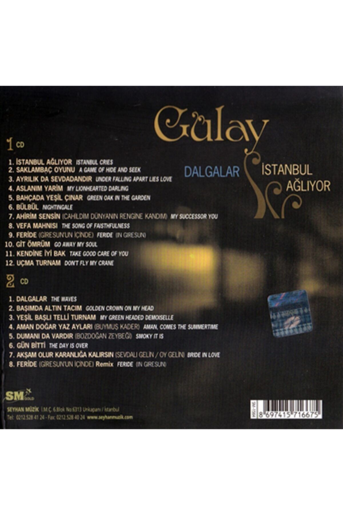 Seyhan Gülay - Dalgalar / Istanbul Ağlıyor / 2cd
