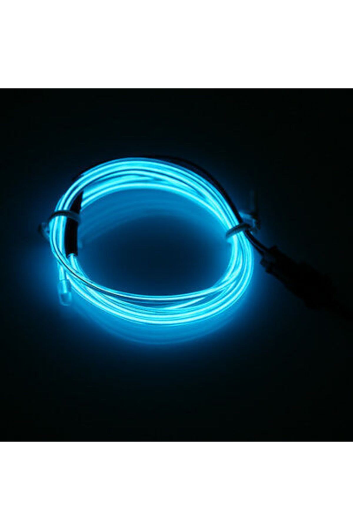 dekohop arac ici neon ledi ip led 2 metre buz mavi fiyati yorumlari trendyol
