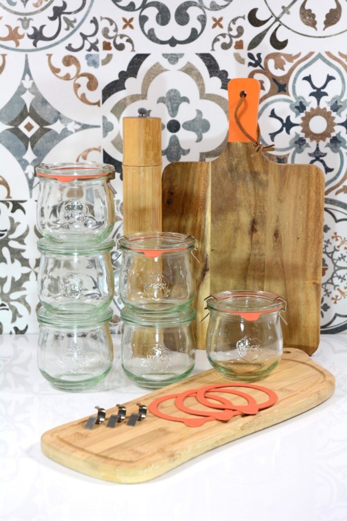 Weck 370 Ml Lale Kavanoz Set (6 Adet) 746