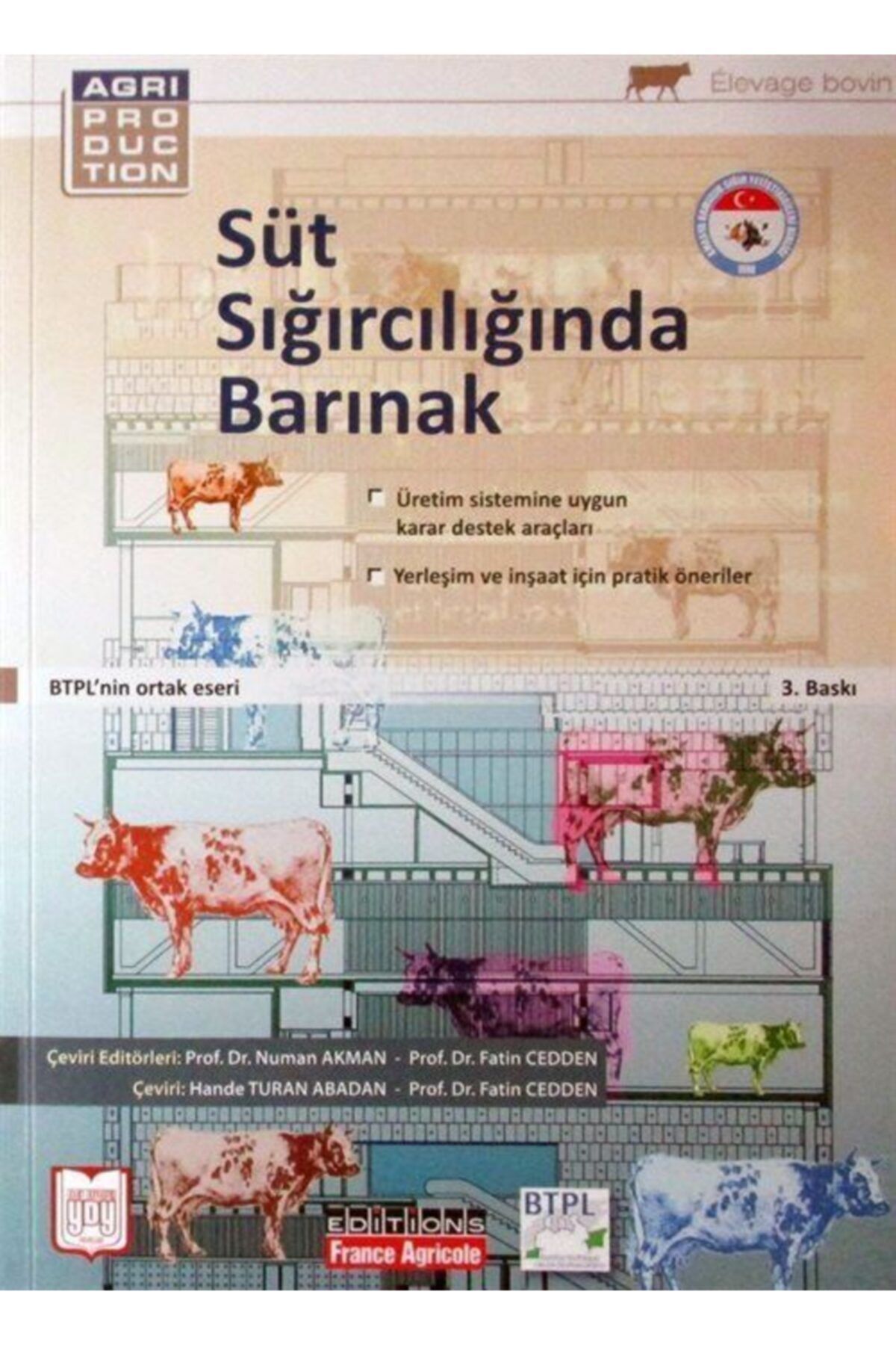 YDY Yayın Dünyamız Yayınları Süt Sığırcılığında Barınak