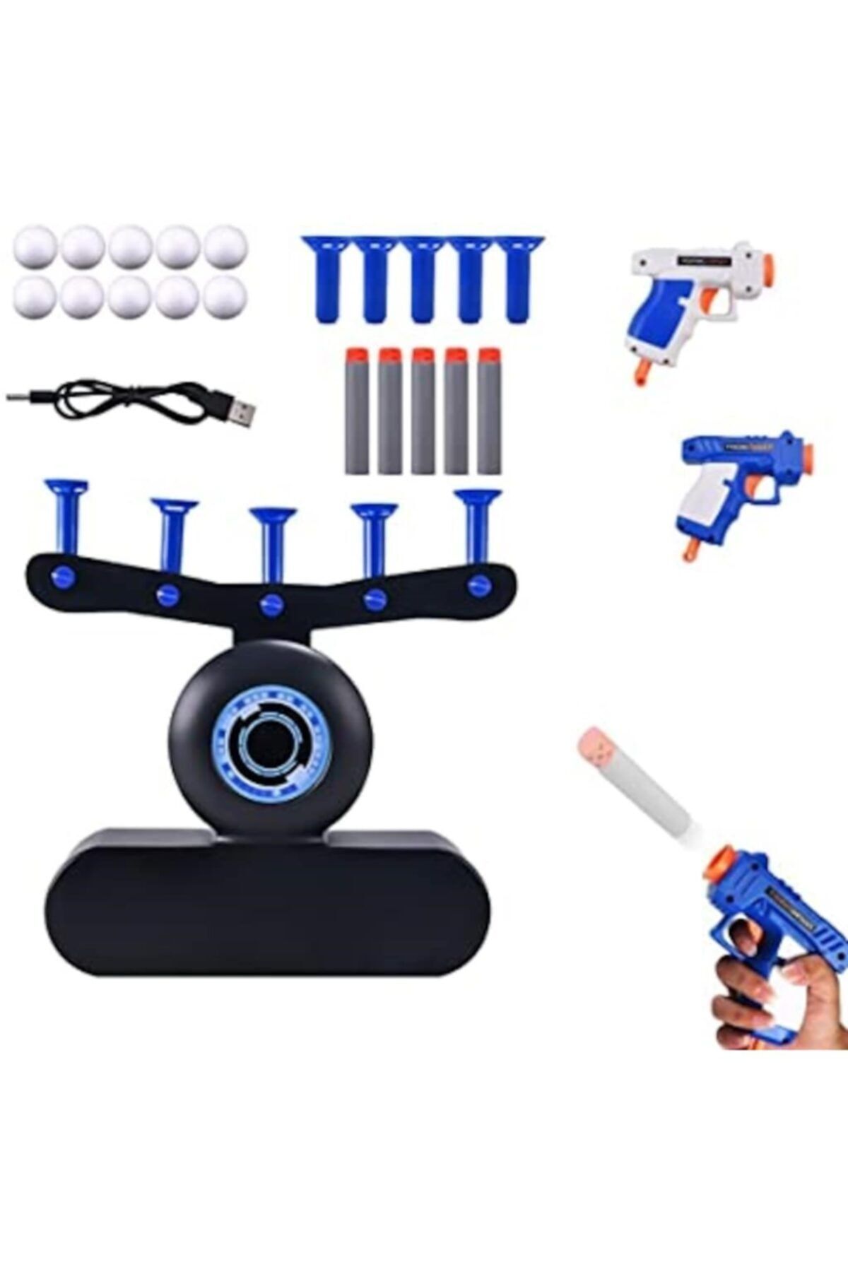 CAN OYUNCAK Floating Target Shooting Masa Oyunu Oyuncak Hedef Vurma Oyunu