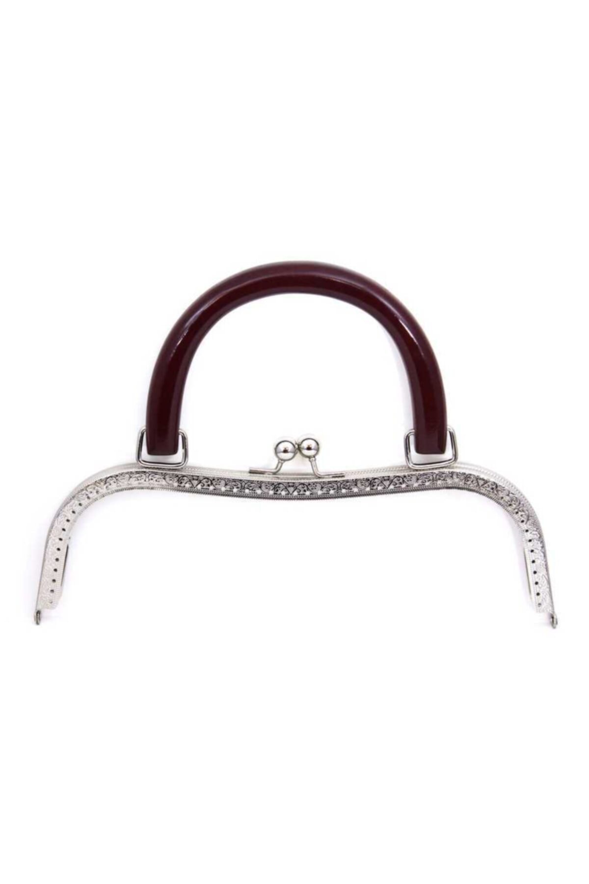 Ertürk Metal Aksesuar Çanta Kulpu Nikel Renk Kod-14n 1 Adet 27 cm