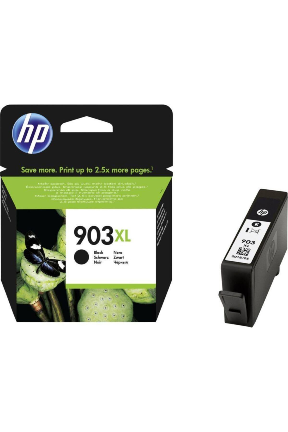 HP 903xl T6m15ae / Officejet Pro 6950 / 6960 / 6970 / 6975 Siyah Orjinal Kartuş