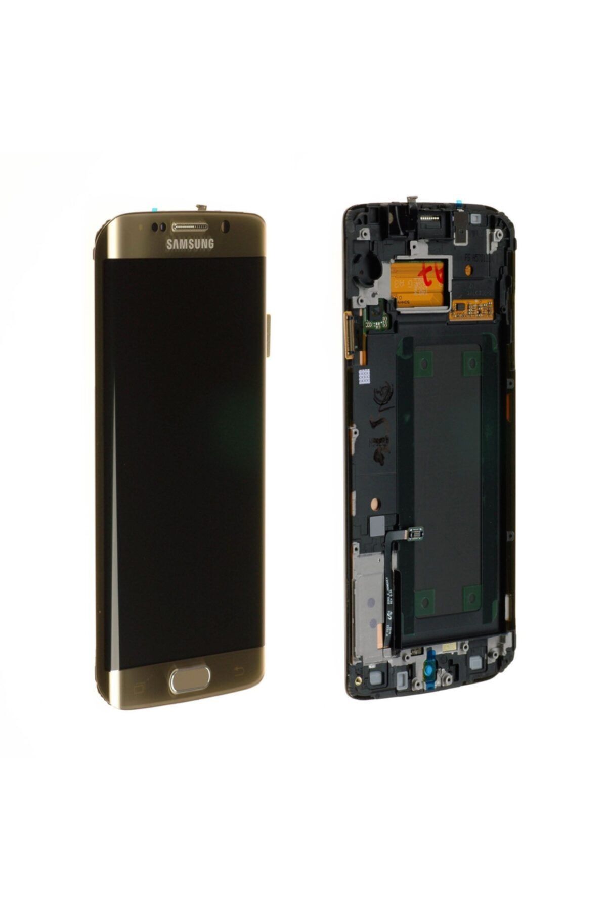 Samsung Galaxy S6 Edge Sm-g925 Lcd Dokunmatik Gold Ekran