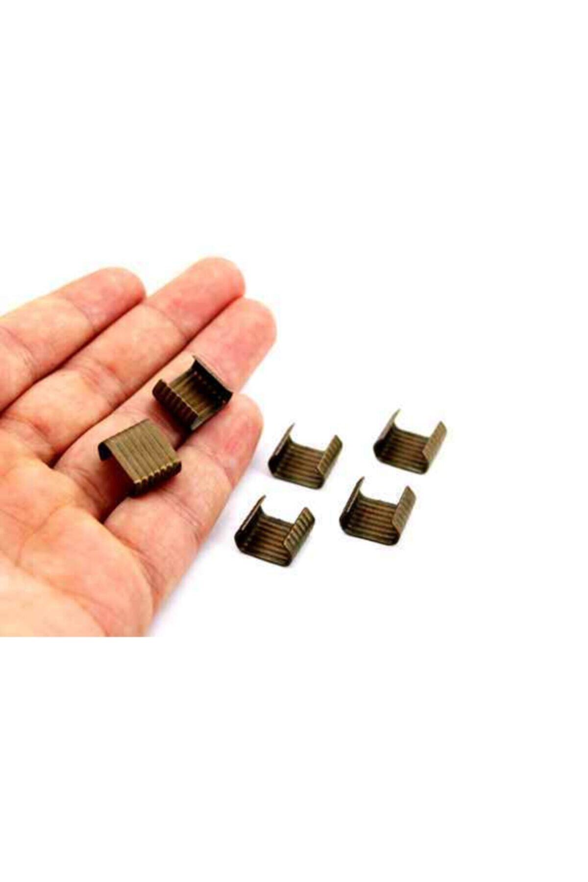 Ertürk Metal Aksesuar Çizgili Sıkıştırma 14x12 mm 100 Adet