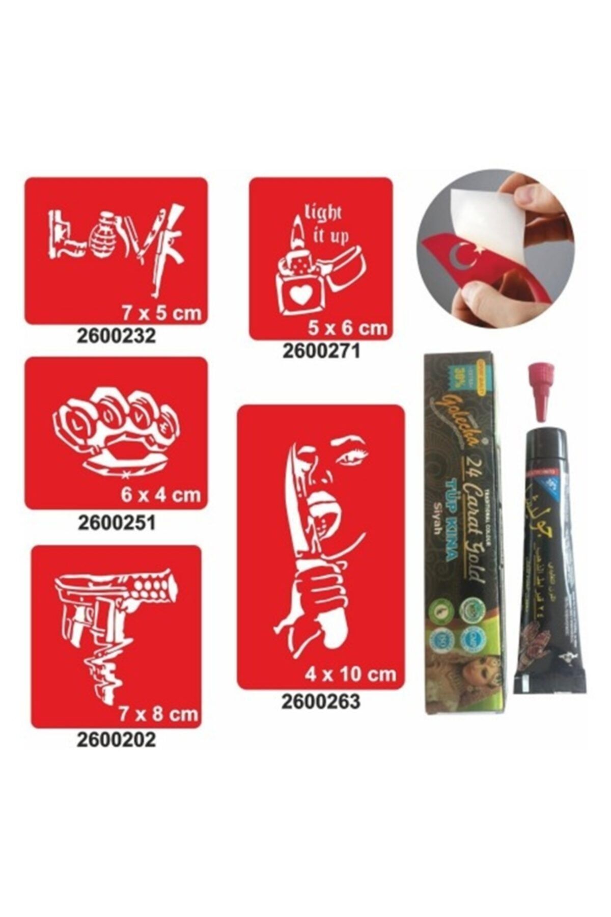 alsepeteavm Doğal Hayat Bir Savaş Desenleri Hint Kınası Ile Geçici Dövme