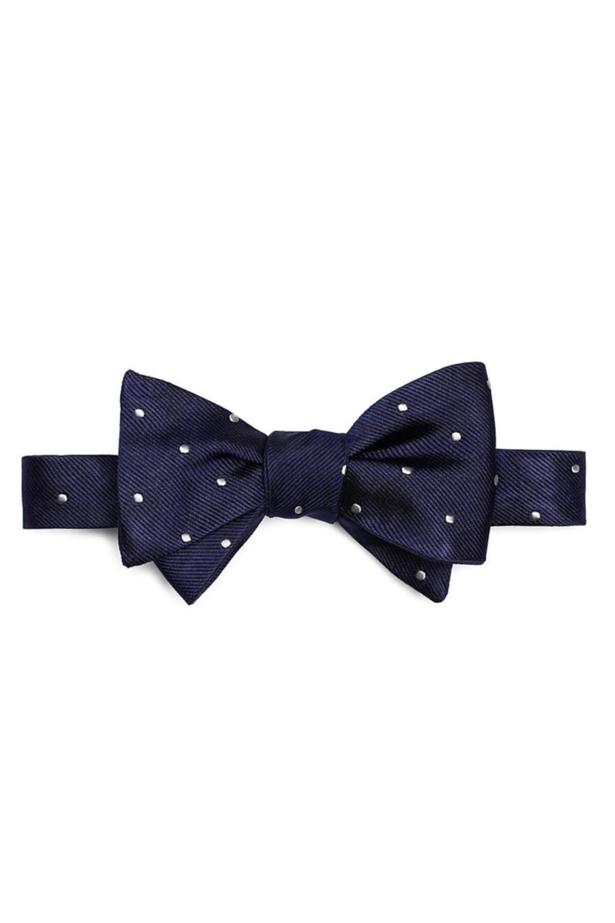BROOKS BROTHERS Erkek Lacivert Beyaz Noktalı Papyon
