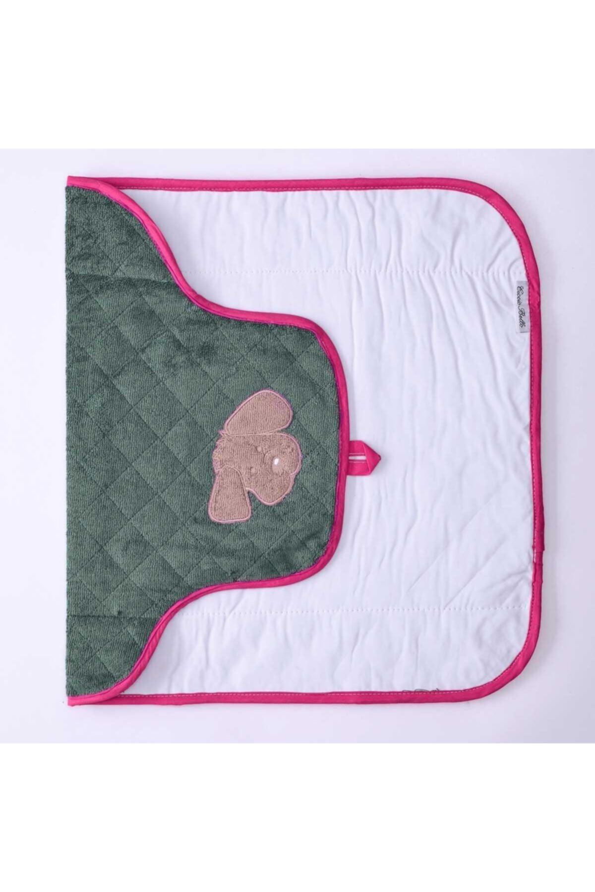 Tekstil Sepeti Alez Özellikli Alt Açma Bezi Köpek Yeşil-fuşya
