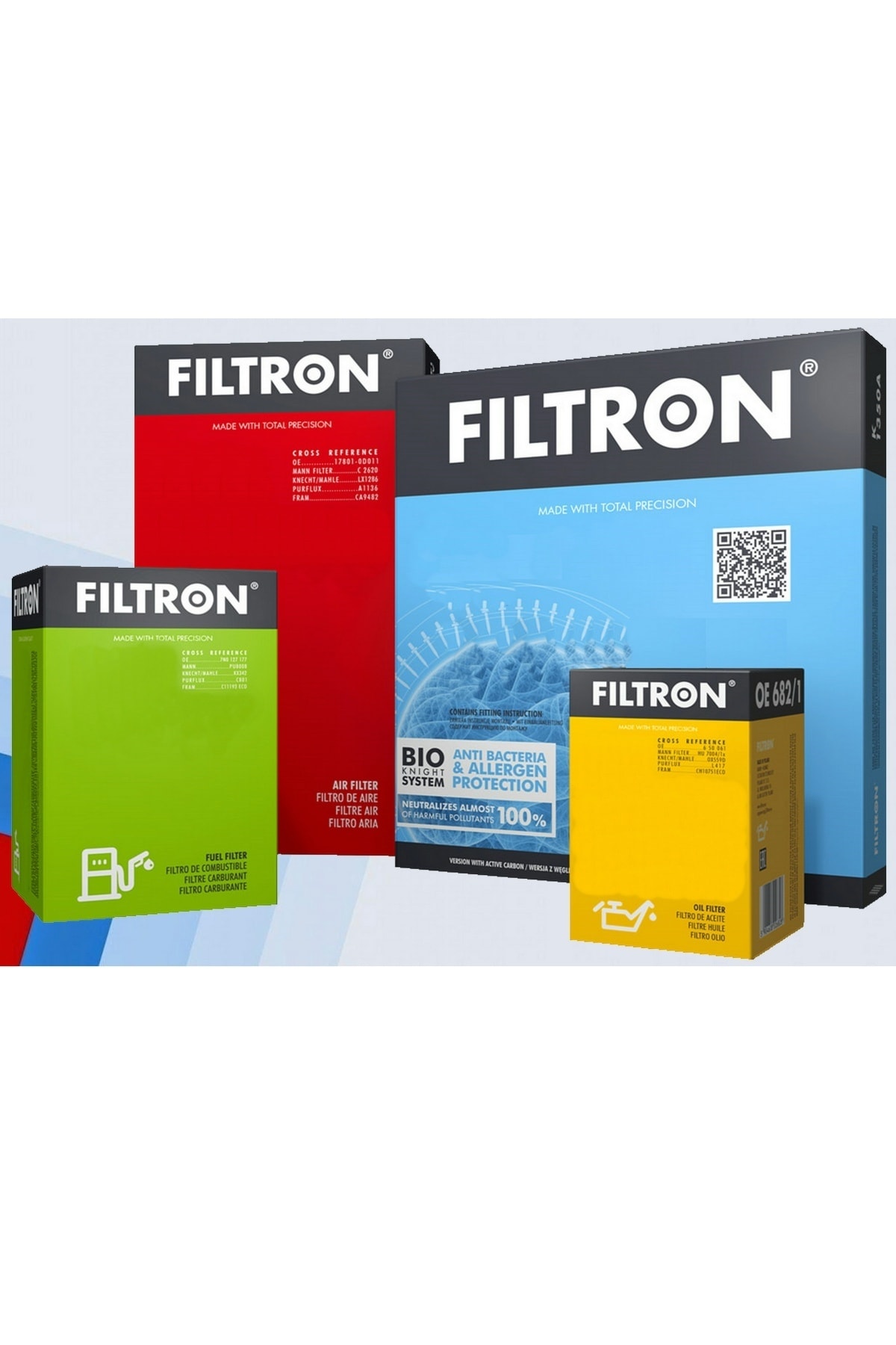 Filtron Citroen C5 1.6hdi Dizel Filtre Bakım Seti 2010-sonrası