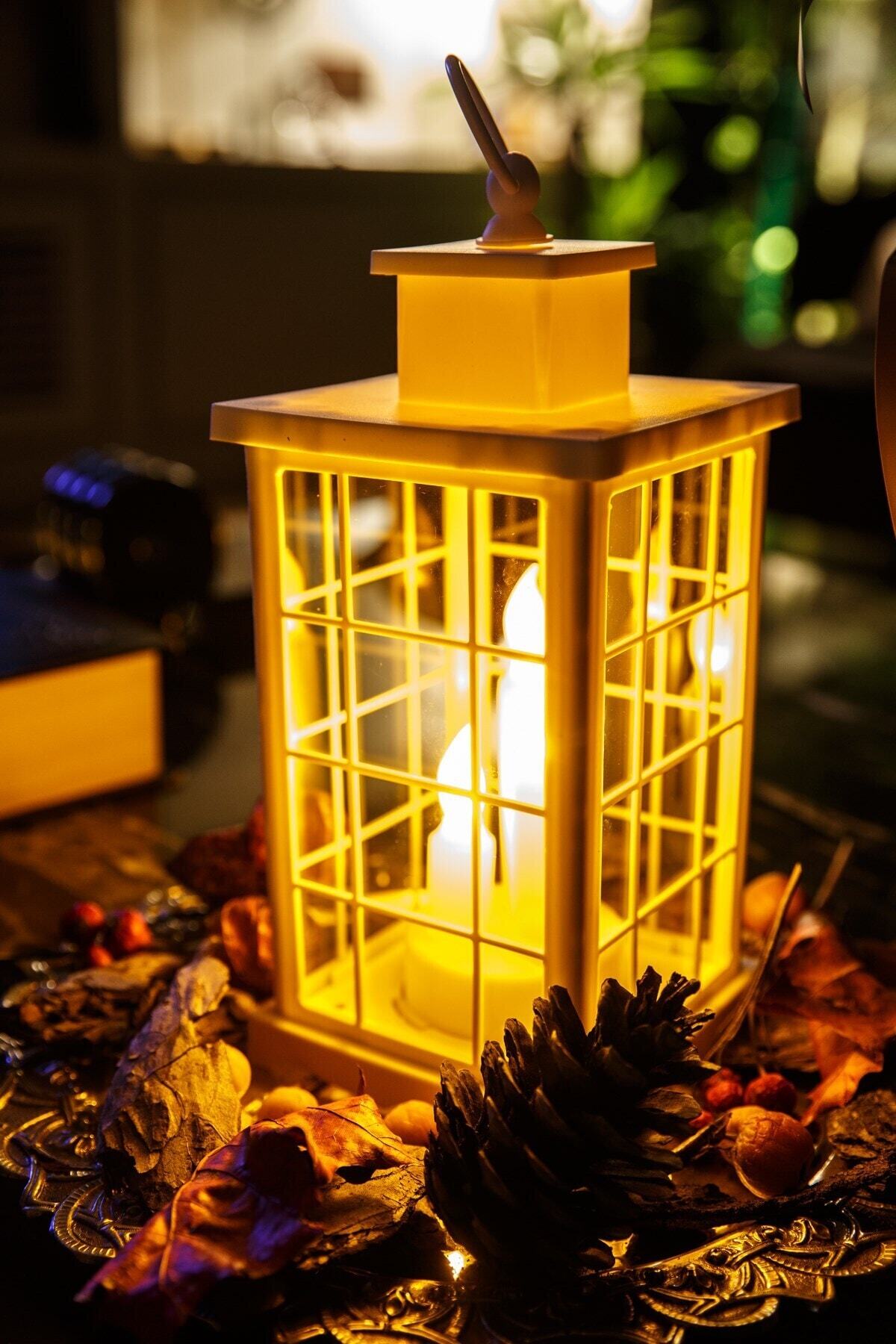 Arma House Country Tarzı Stockholm Pilli Ve Usb'li Led Fener