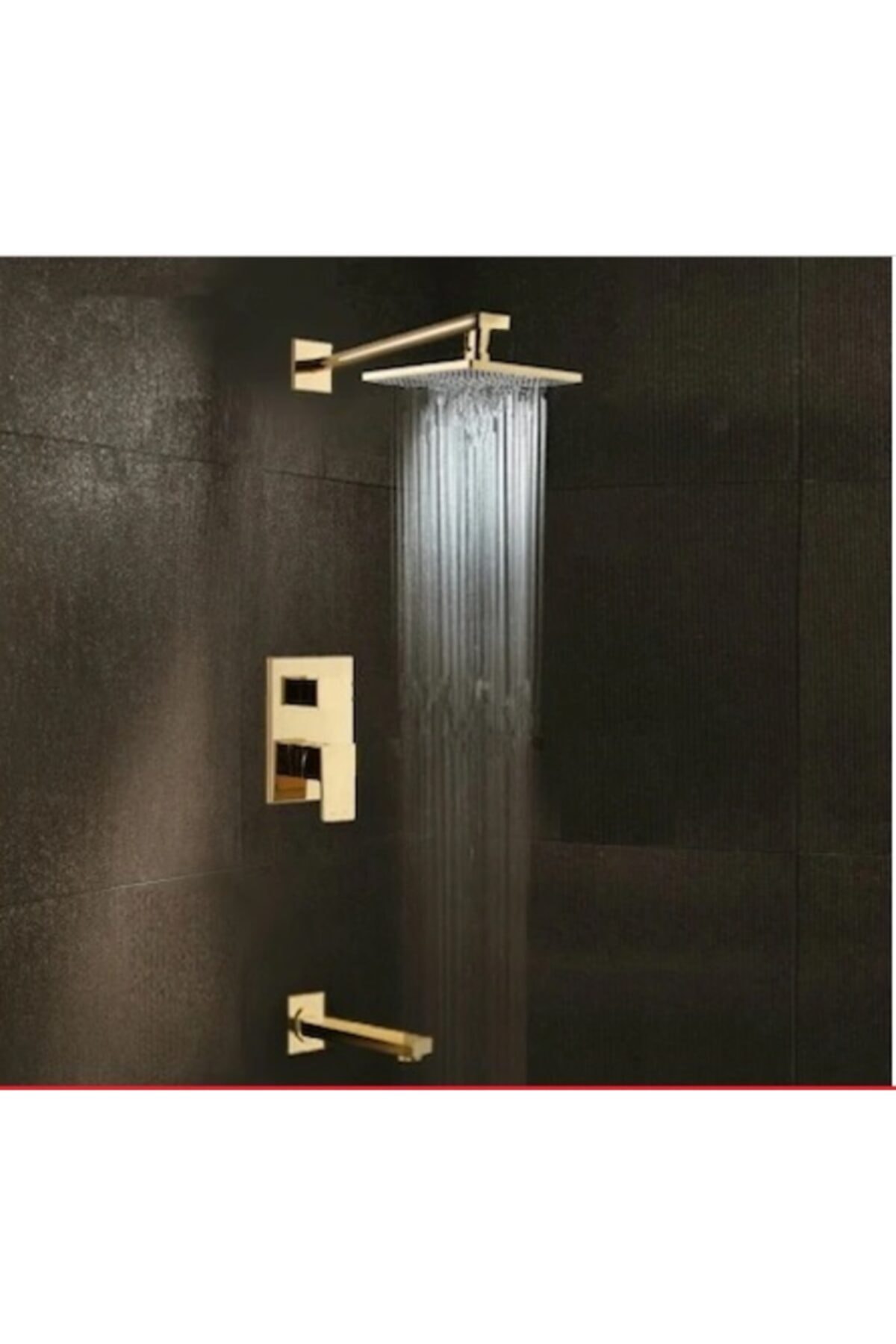 OEM Banyo Bataryası Duş Seti Ankastre Gold Altın Dore Yeni Ürün 5 Yıl Garantili