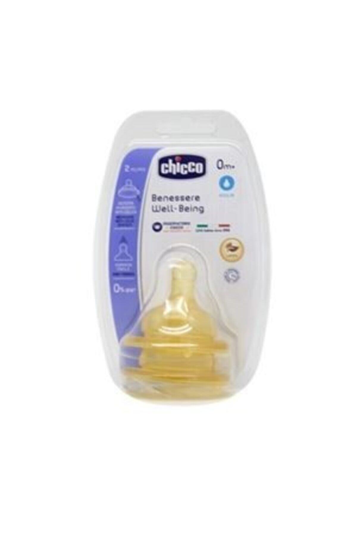 Me Toys Chicco Biberon Emziği 0ay+2li Normal Akış Kauçuk