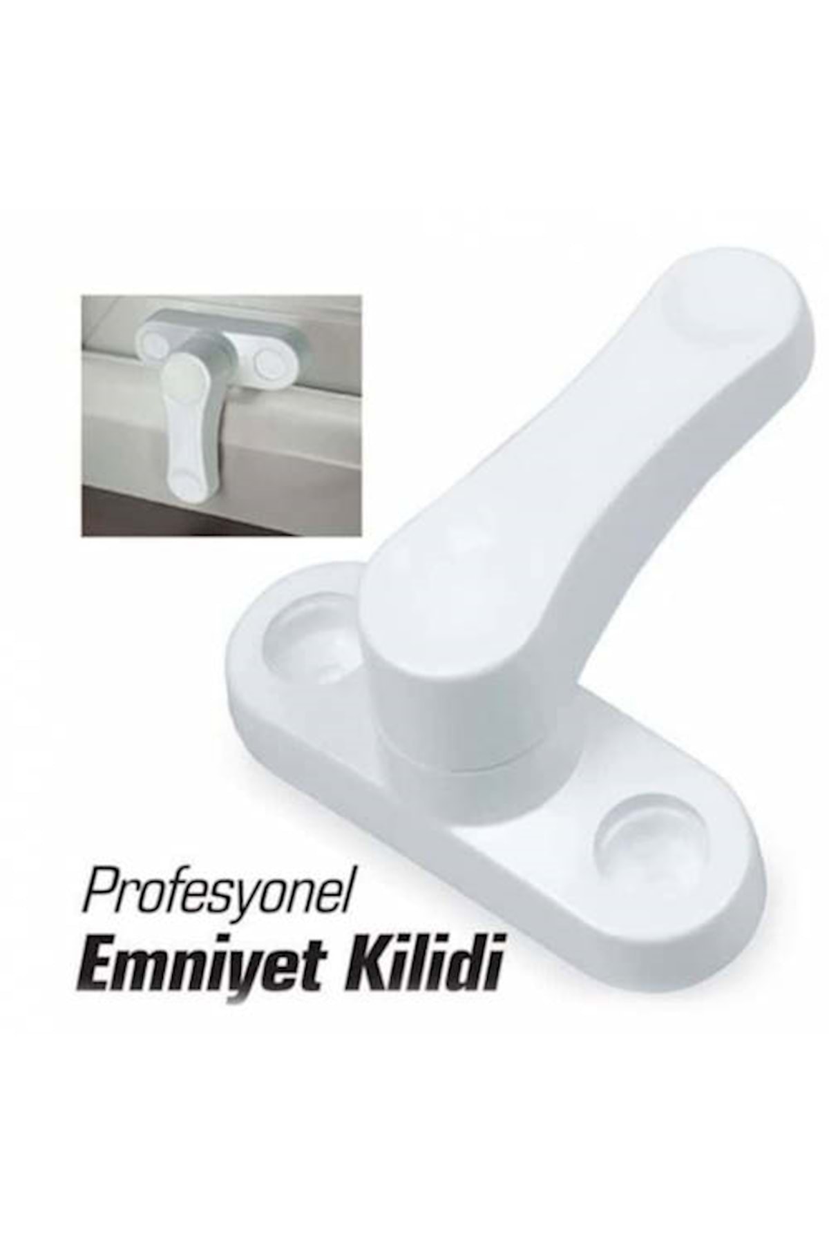 Flaş Group Pimapen Pvc Kapı Pencere Hırsız Kilidi Çocuk Emniyet Kilidi 10 Adet